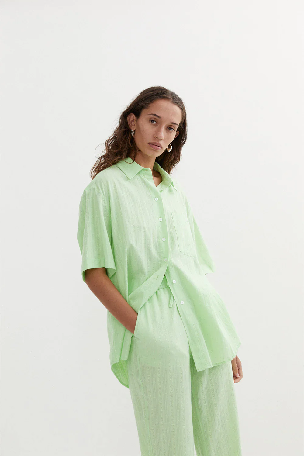 BLANCA Womens Primrose Shirt - Green - Image 5