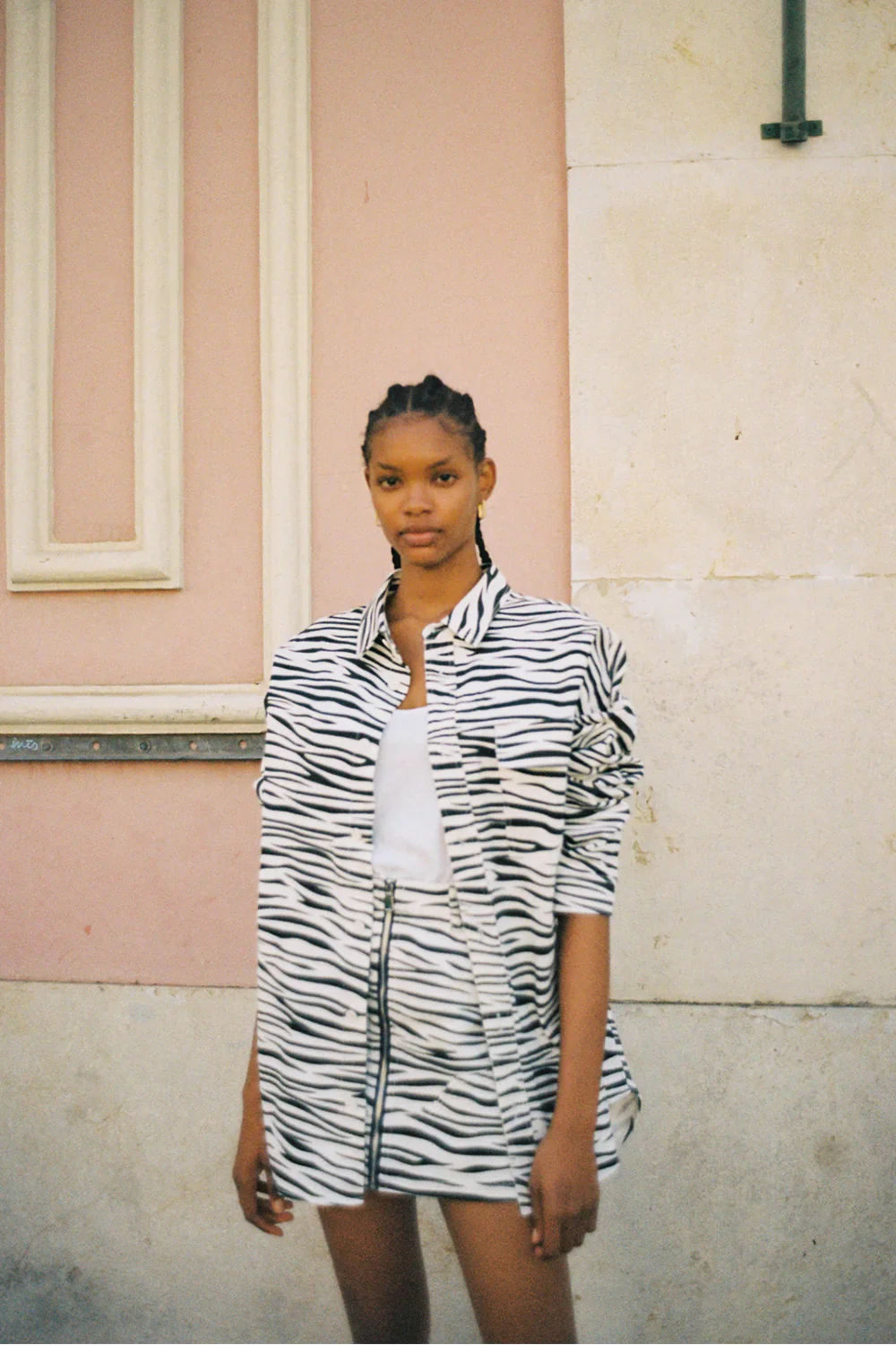 BLANCA Womens Quinn Jacket - Zebra - Image 4