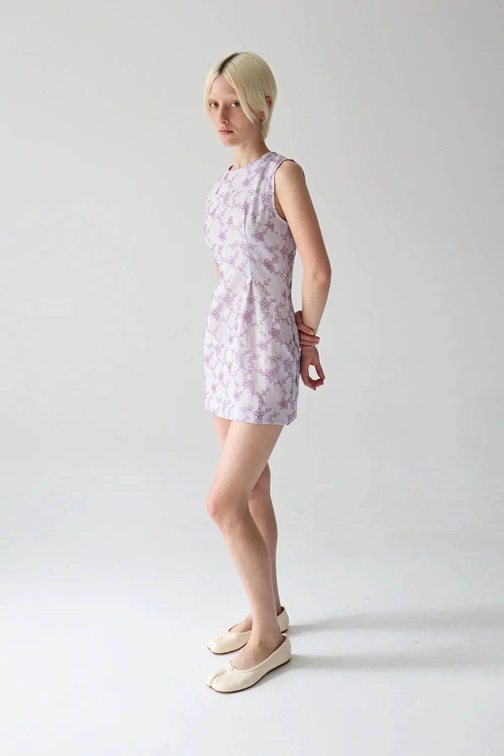 BLANCA Womens Rosana Dress - Lilac - Image 7