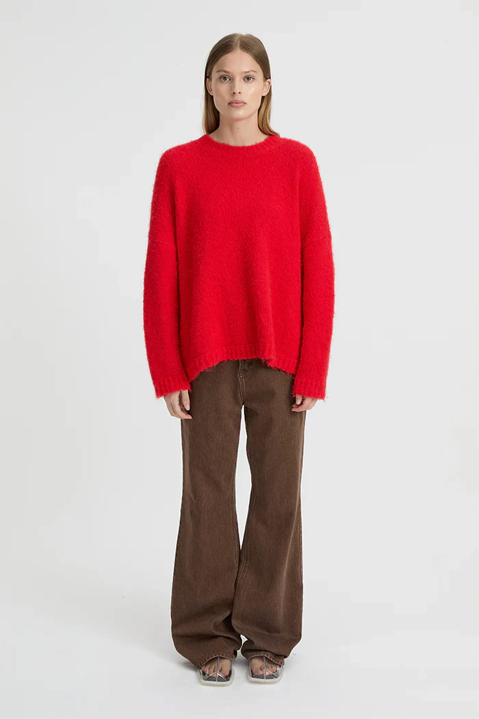 BLANCA Womens Rosmunda Sweater Red - Image 3