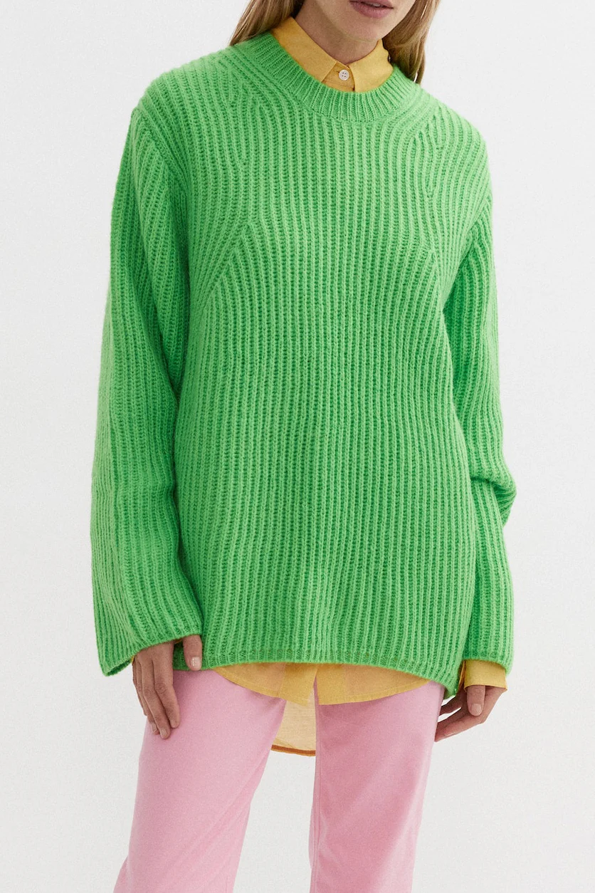 BLANCA Womens Sally Sweater Shamrock - Image 2