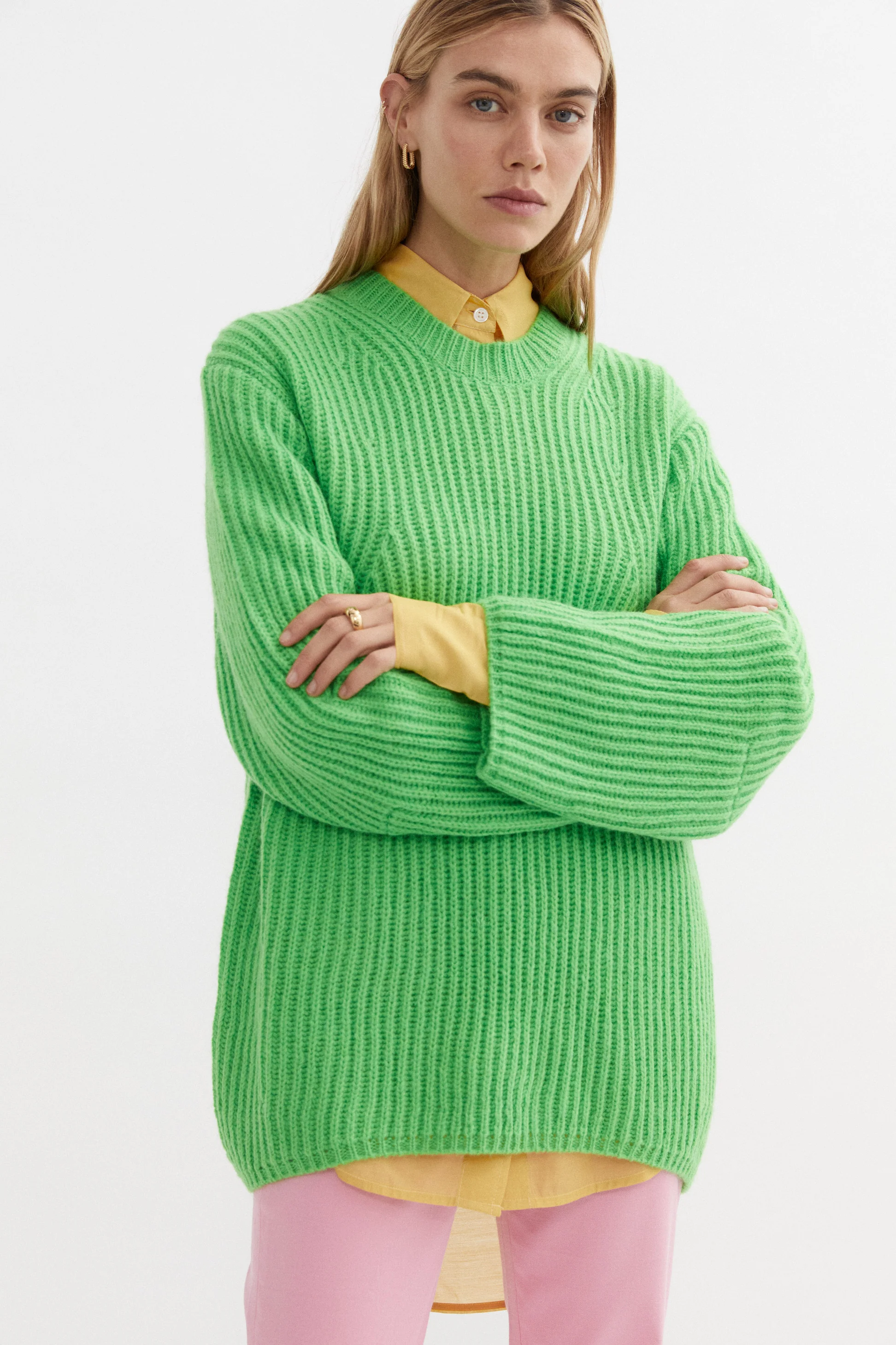 BLANCA Womens Sally Sweater Shamrock - Image 7