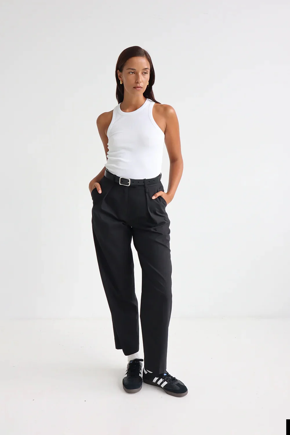 BLANCA Womens Vincent Pants Noir - Image 4