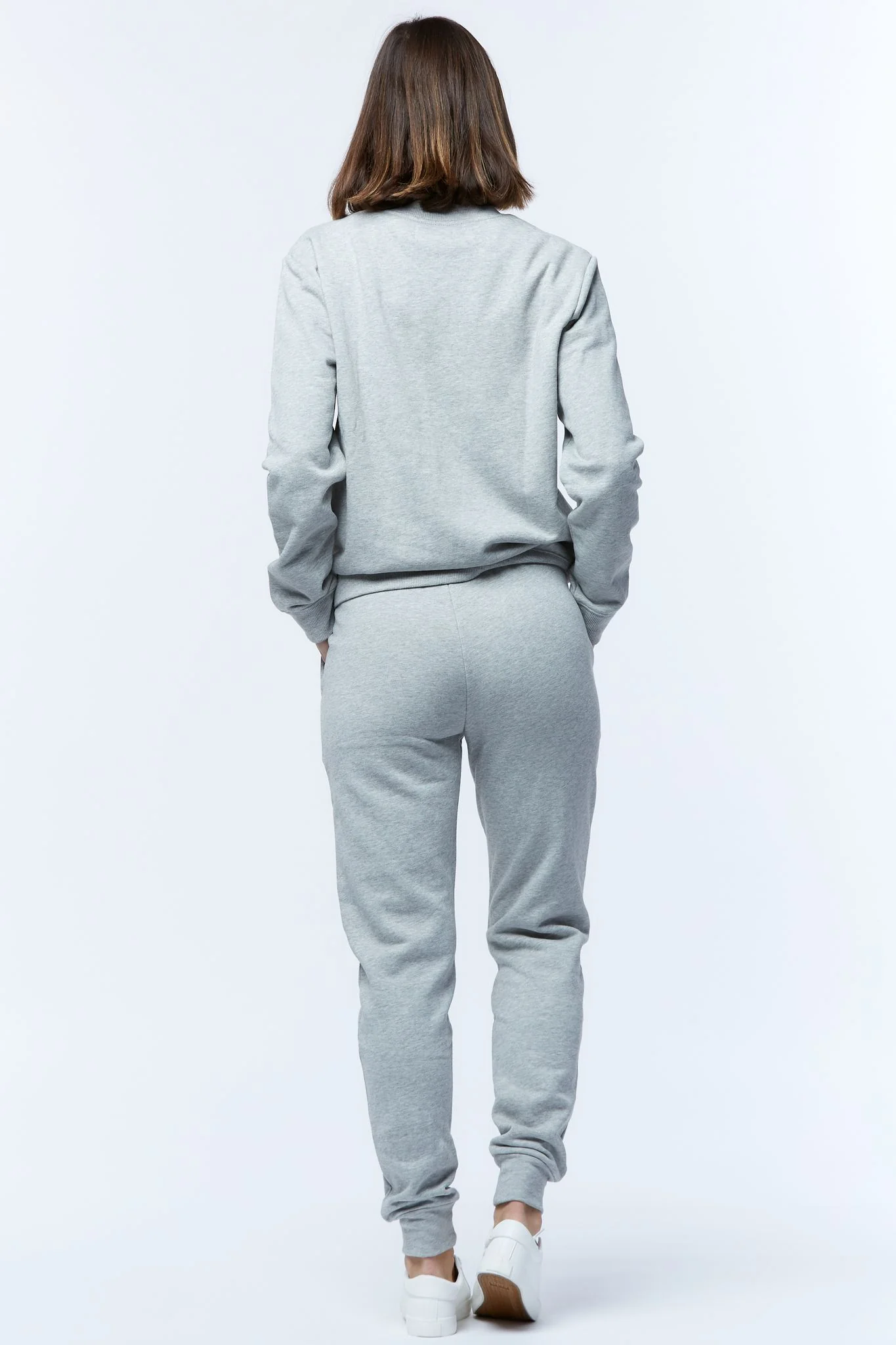 Casa Amuk WOMENS VARSITY SWEAT - GREY MARLE - Image 4