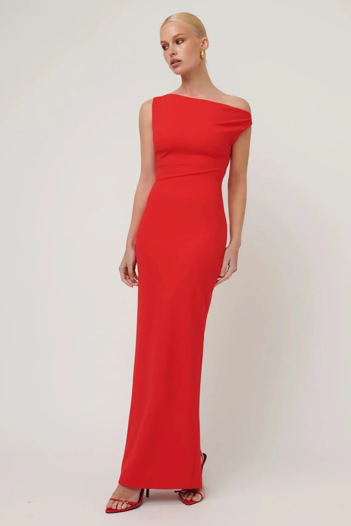 EFFIE KATS Inaya Gown - Red – Formal Event Dress Evening Wear