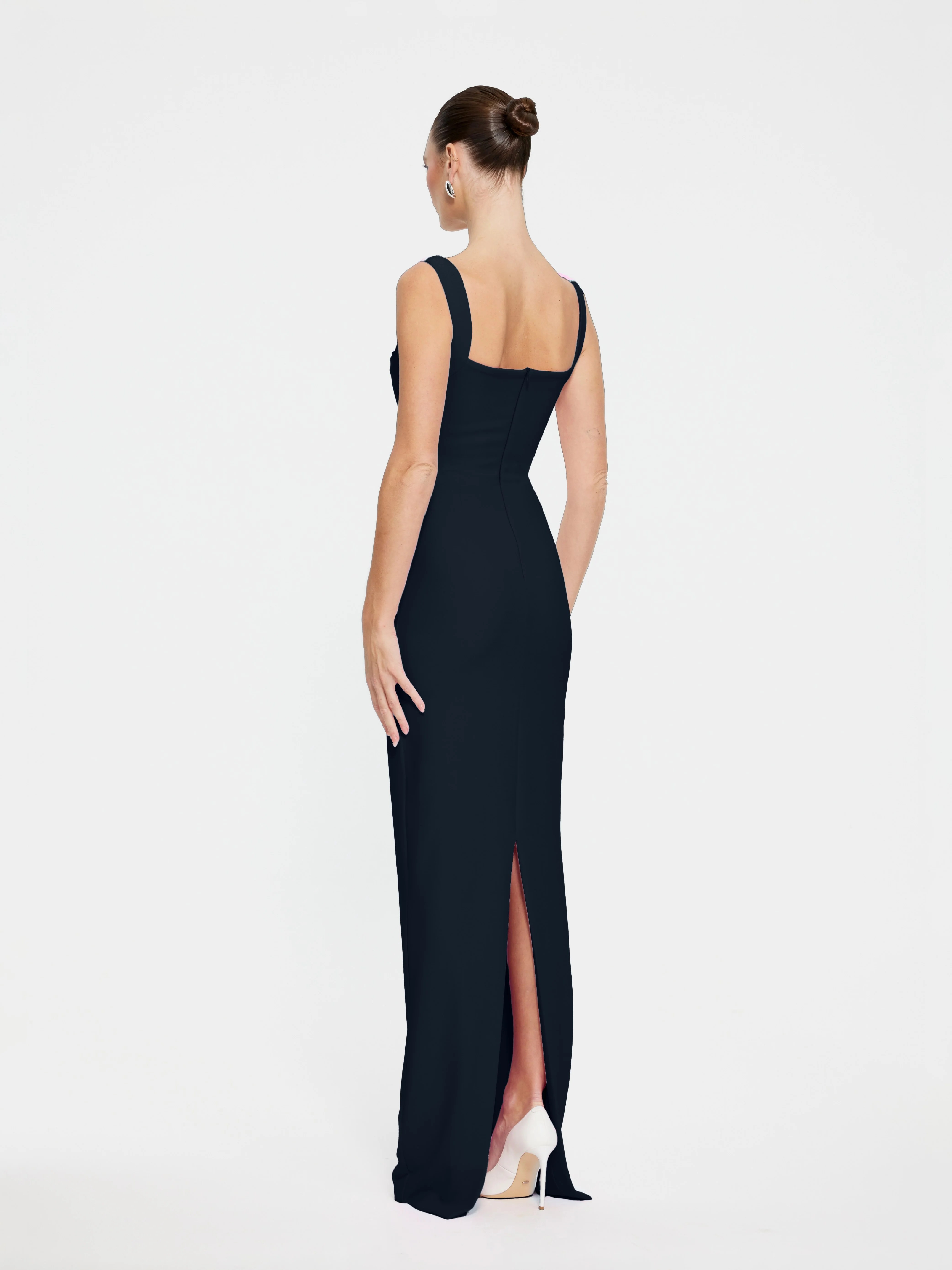 EFFIE KATS Marbella Gown Ink – Formal Evening Dress Black Tie - Image 2