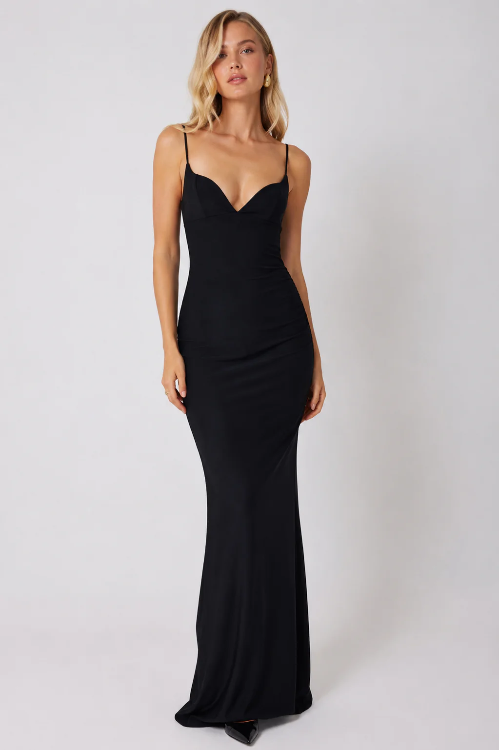 EFFIE KATS Womens Azura Gown in Black - Image 7