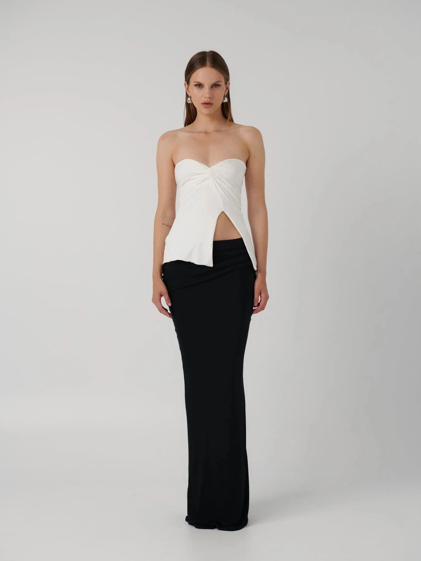 EFFIE KATS Womens Esmae Top - Vanilla - Image 3