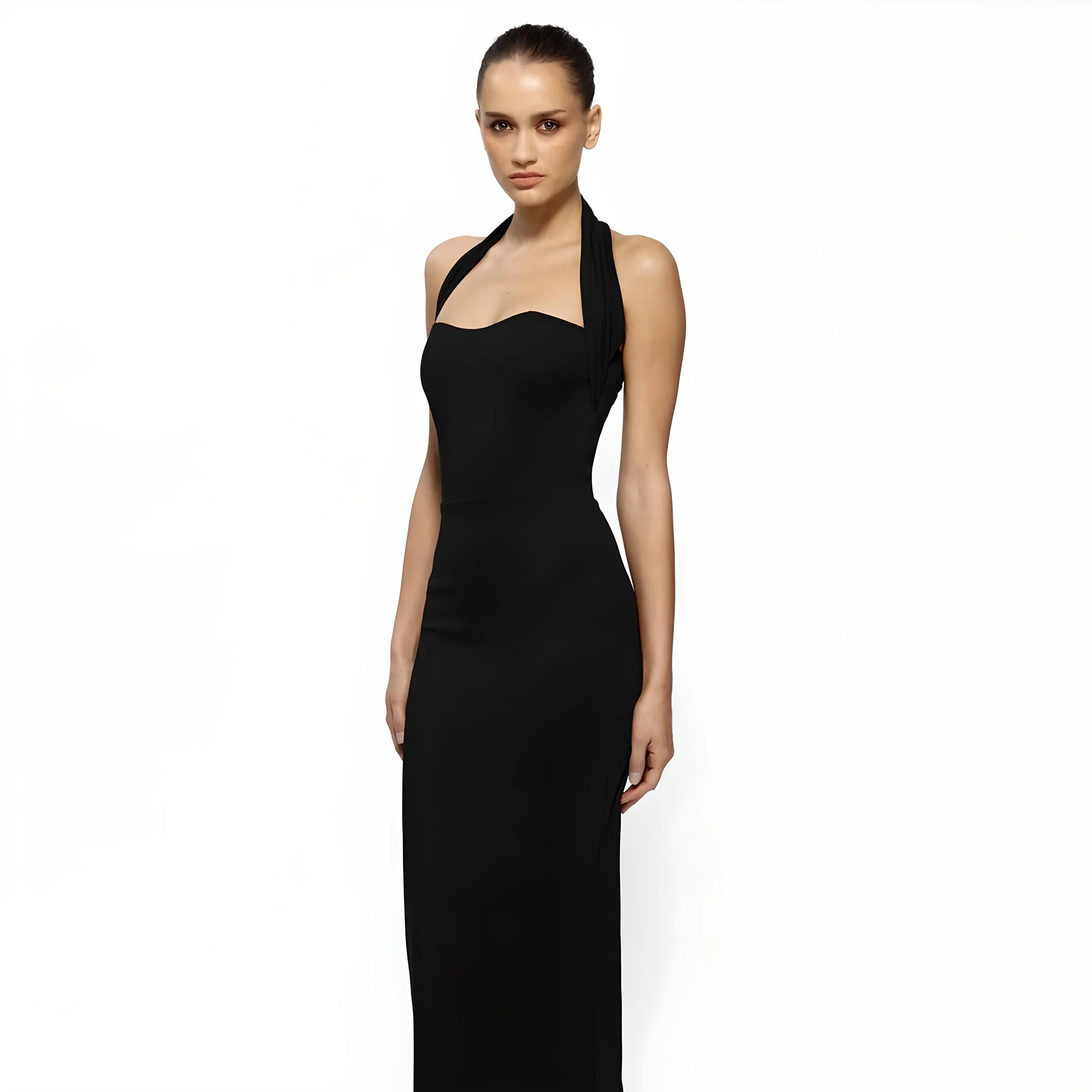 EFFIE KATS Womens Marian Gown Black - Image 2