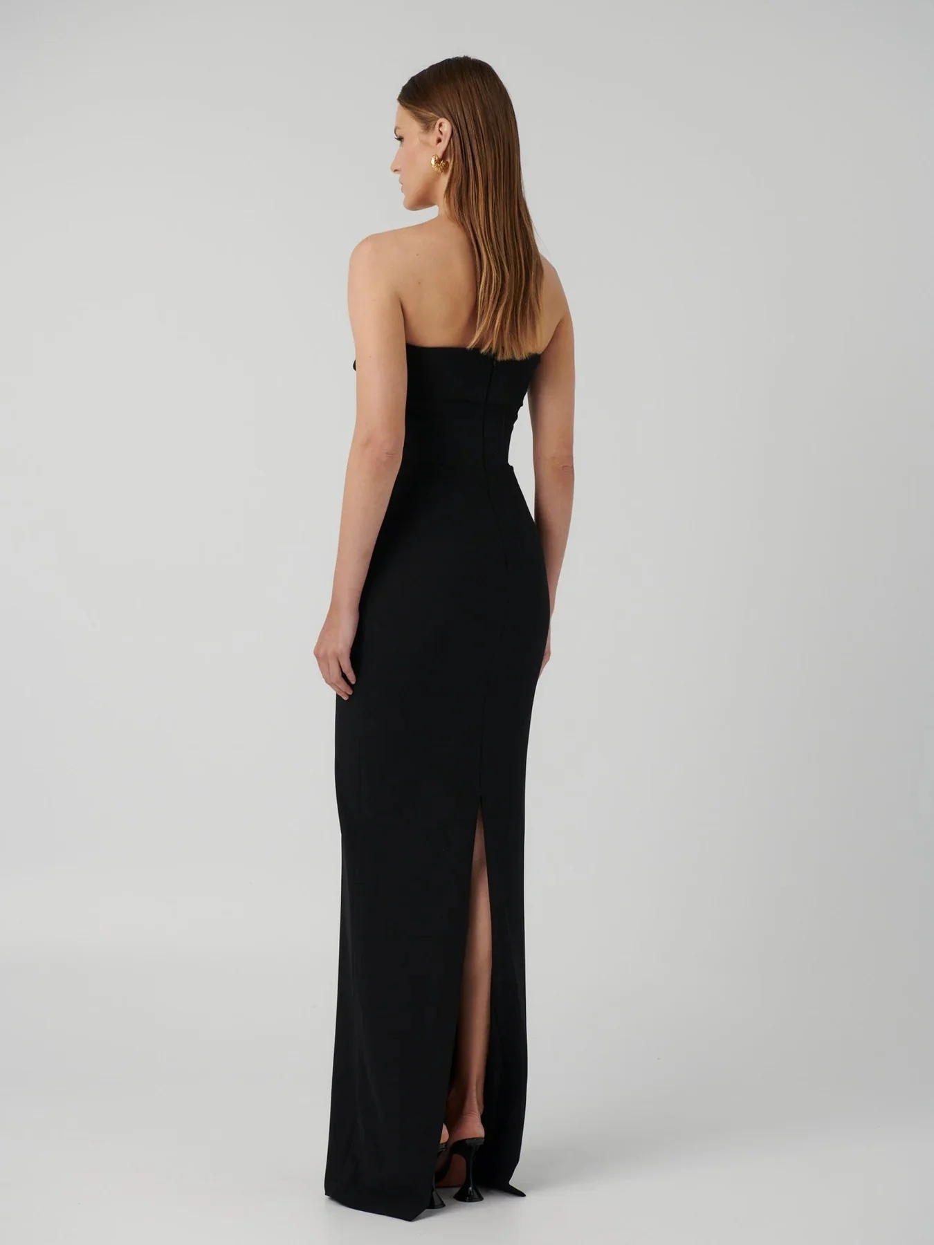 EFFIE KATS Womens Monroe Gown - Black - Image 4