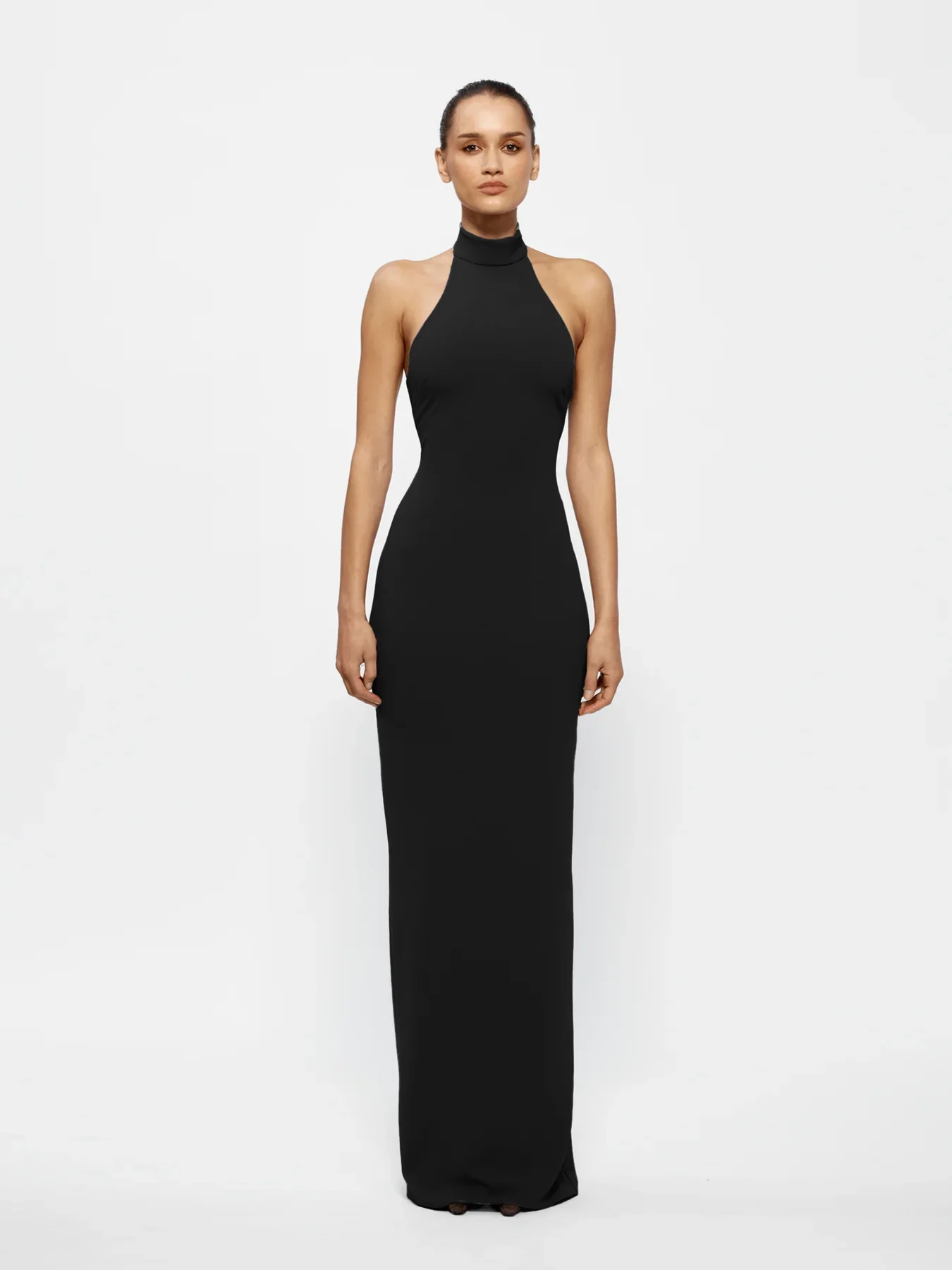 EFFIE KATS Womens Rhi Gown in Black - Image 3