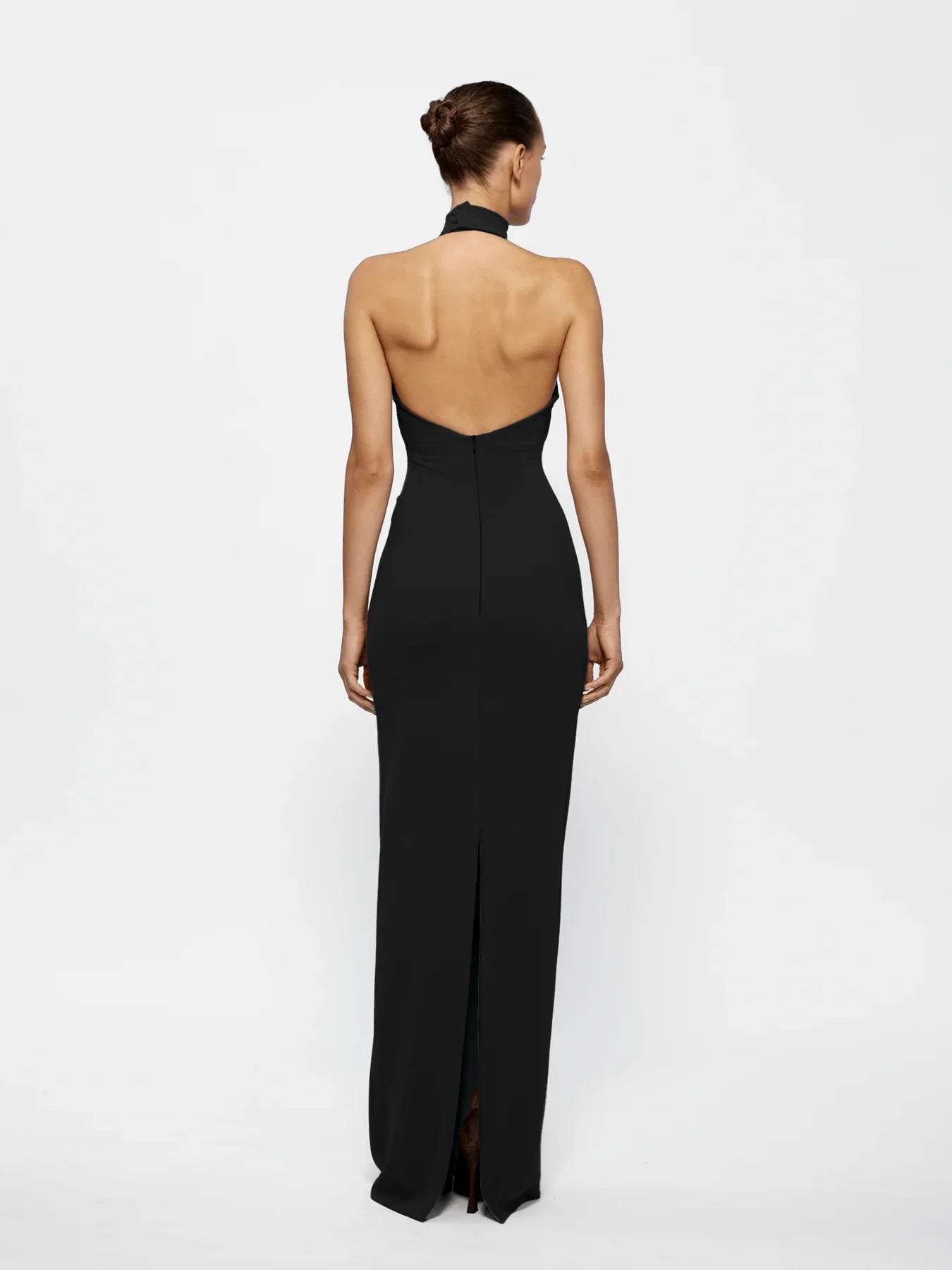 EFFIE KATS Womens Rhi Gown in Black - Image 4