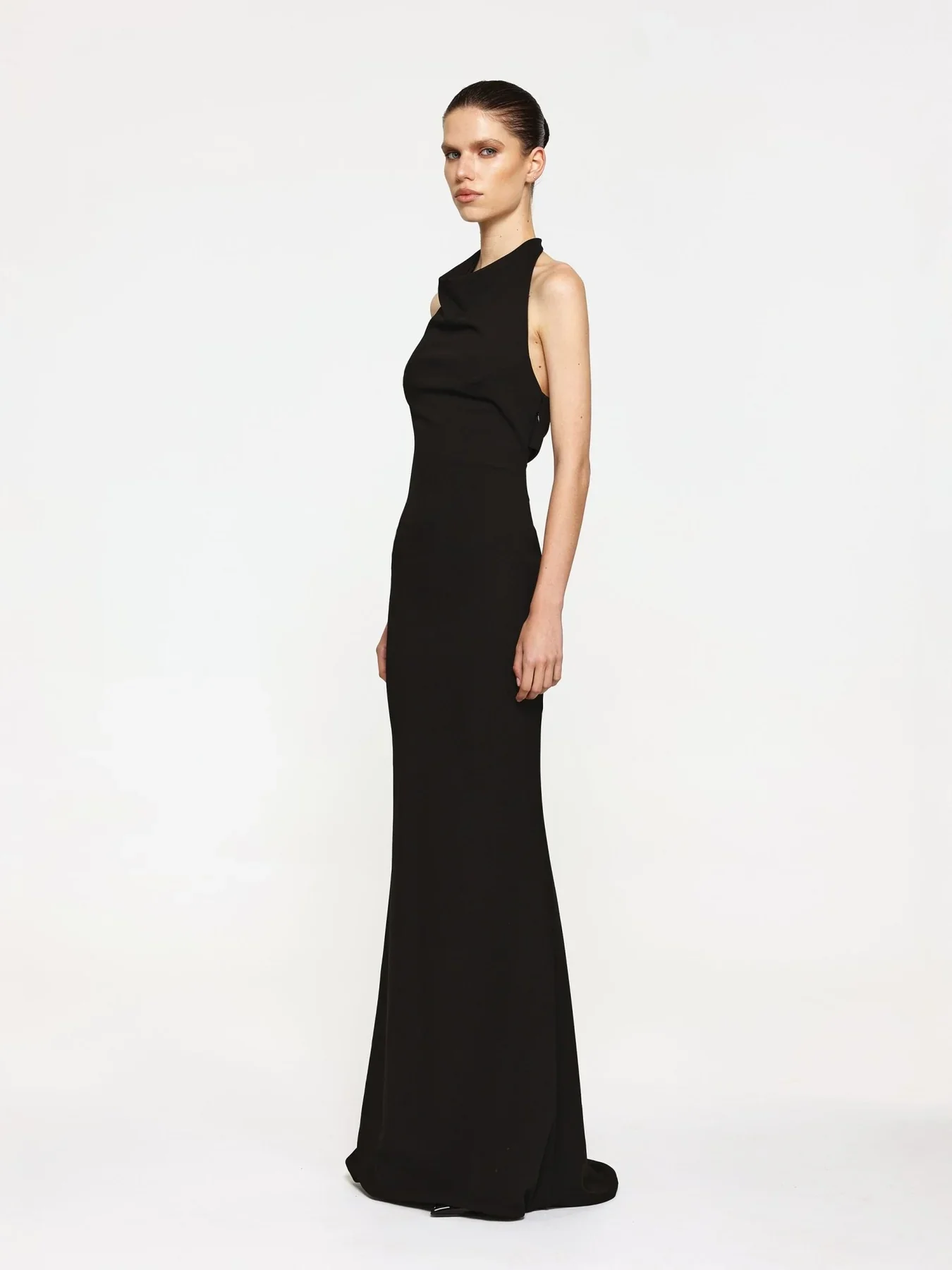 EFFIE KATS Womens Sydney Gown - Black - Image 2