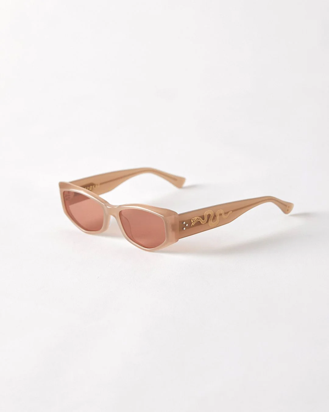 EPOKHE Guilty Sunglasses - Bone Polished / Amber - Image 6