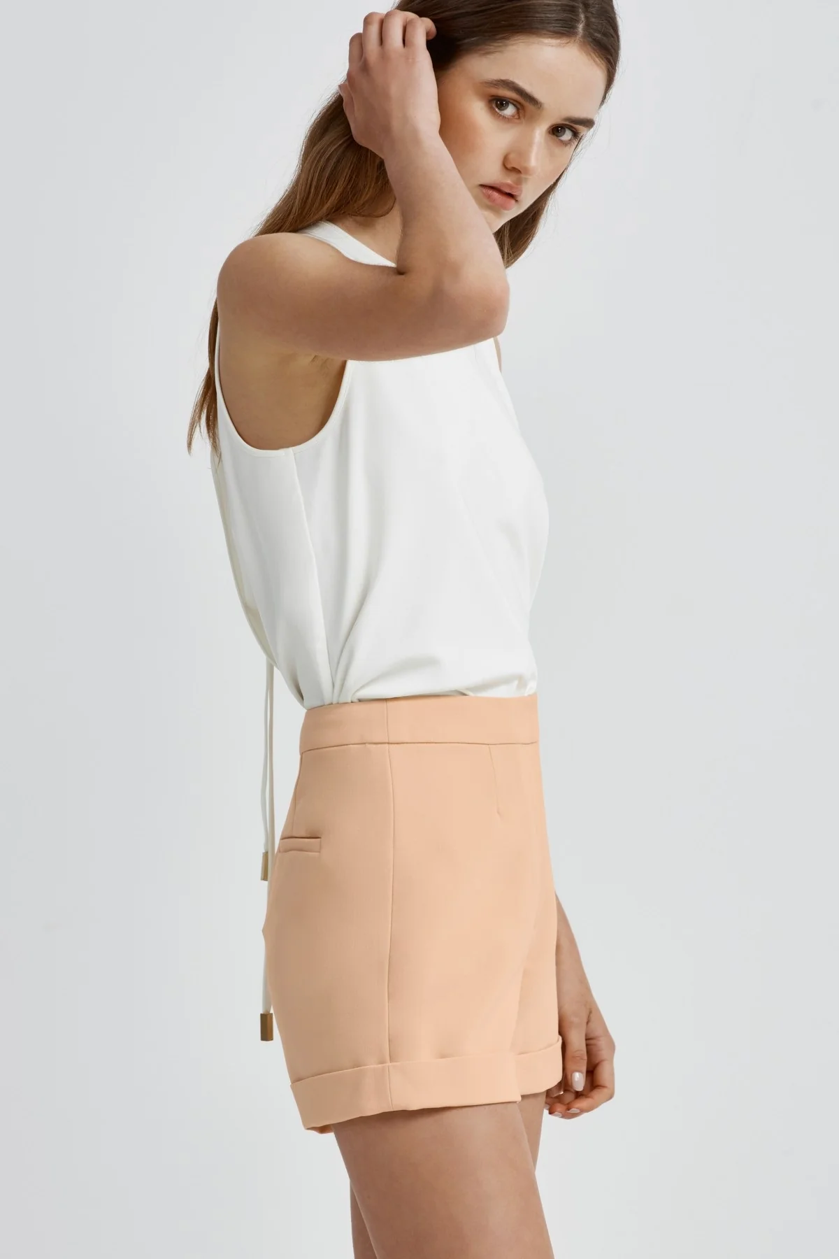 Finders Keepers The Label WOMENS Huntr Short Almond - Image 4