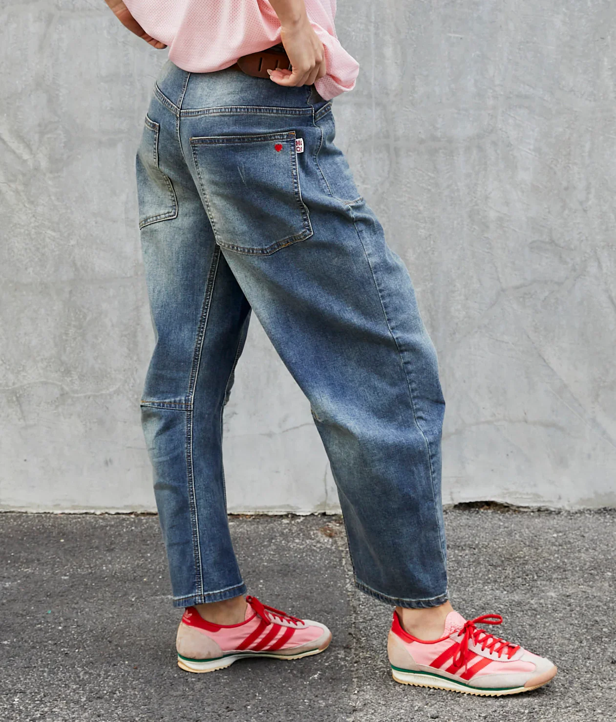 HAMMILL & CO Womens 74 Retro Stretch Carpenter Jean in Stretch Denim - Image 2
