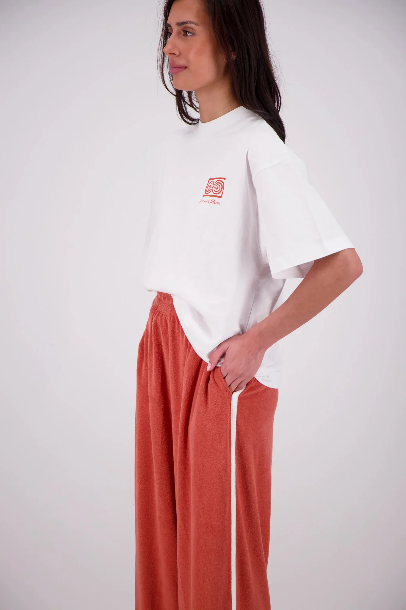 JASMINE ALEXA Womens Kuhio Pants in Tobacco - Image 10