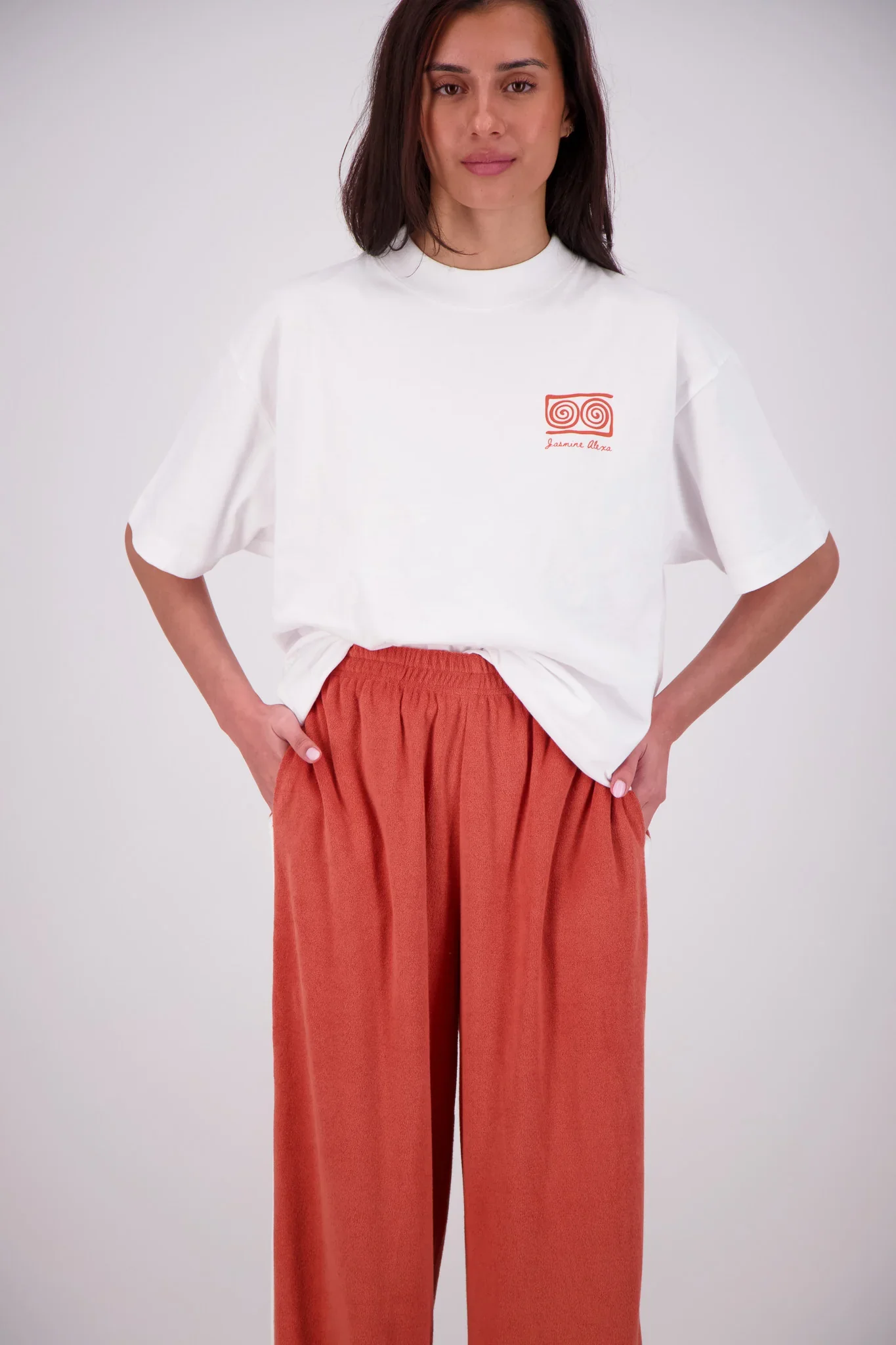 JASMINE ALEXA Womens Kuhio Pants in Tobacco - Image 8