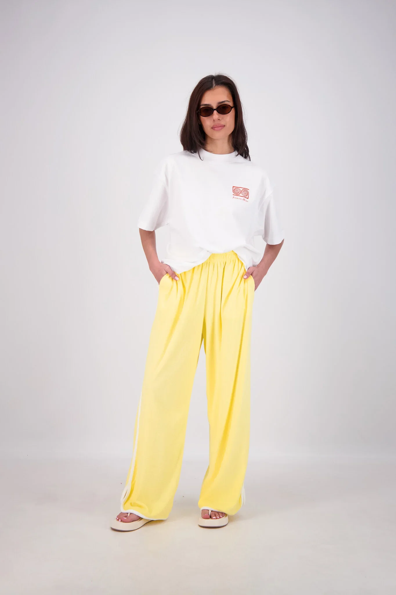 JASMINE ALEXA Womens Kuhio Pants in Yellow - Image 8