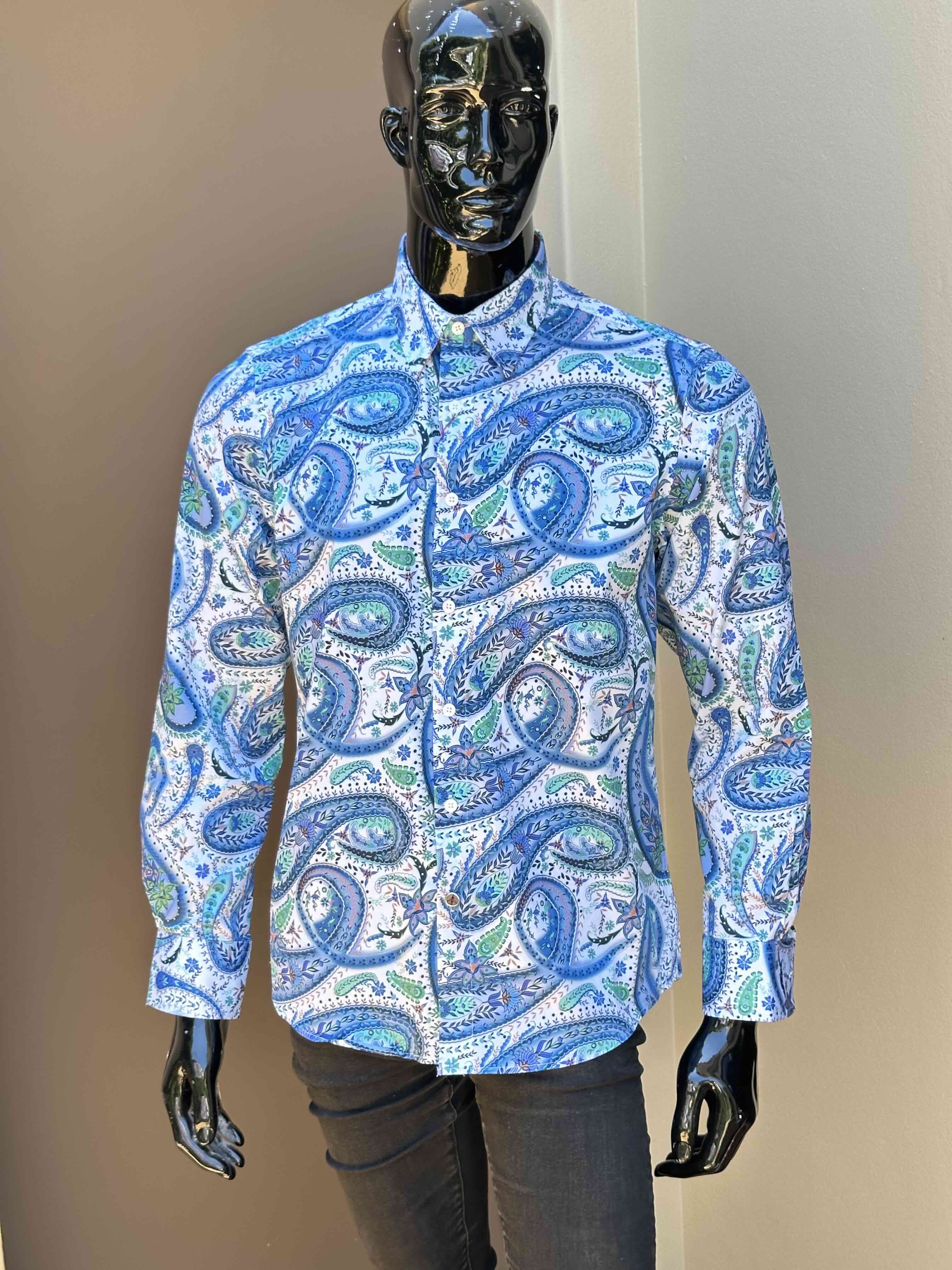 JOHN LENNON Mens Brakley Long Sleeve Shirt - White - Image 3