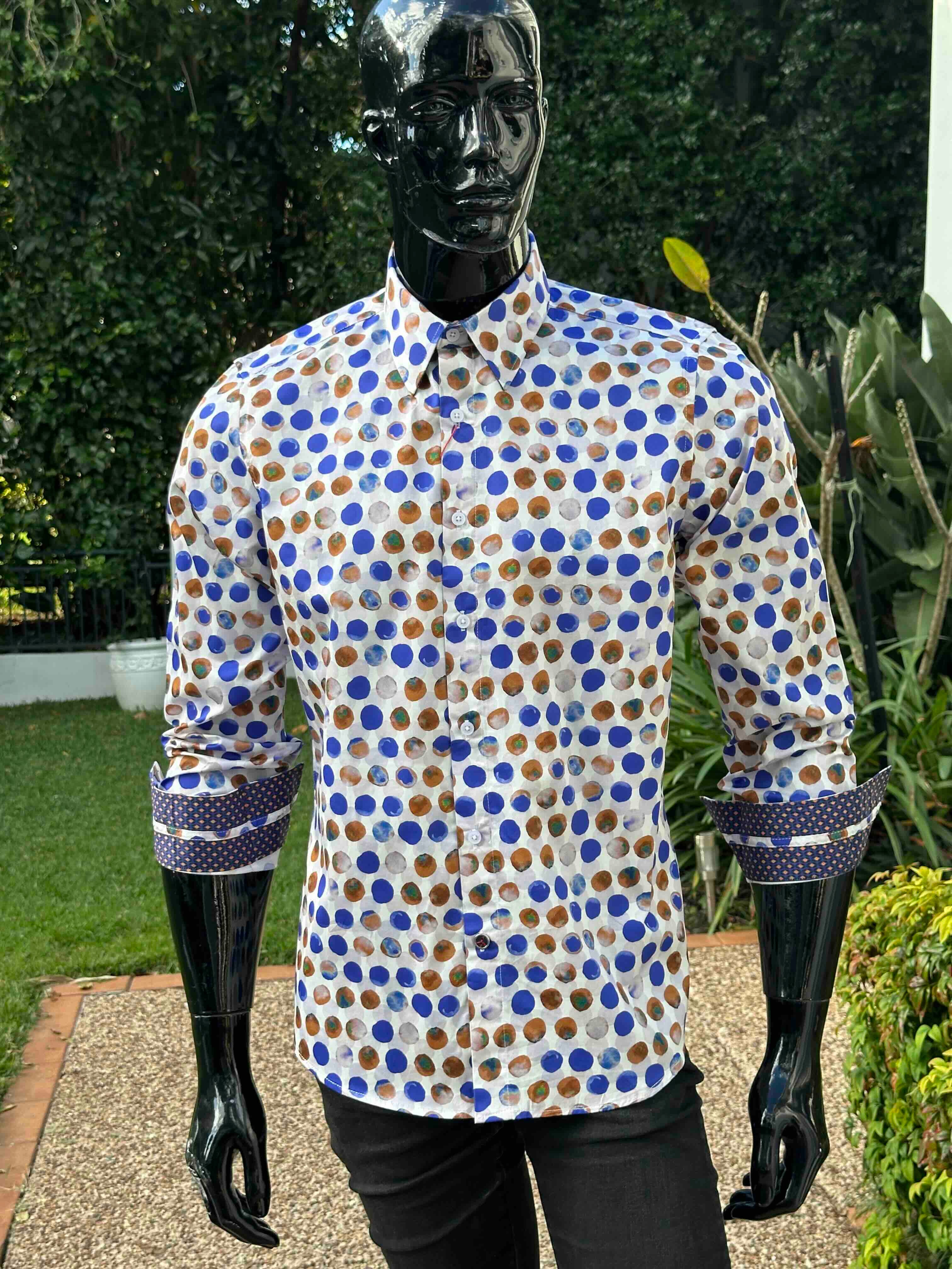 JOHN LENNON Mens Marple Long Sleeve Shirt - White - Image 7