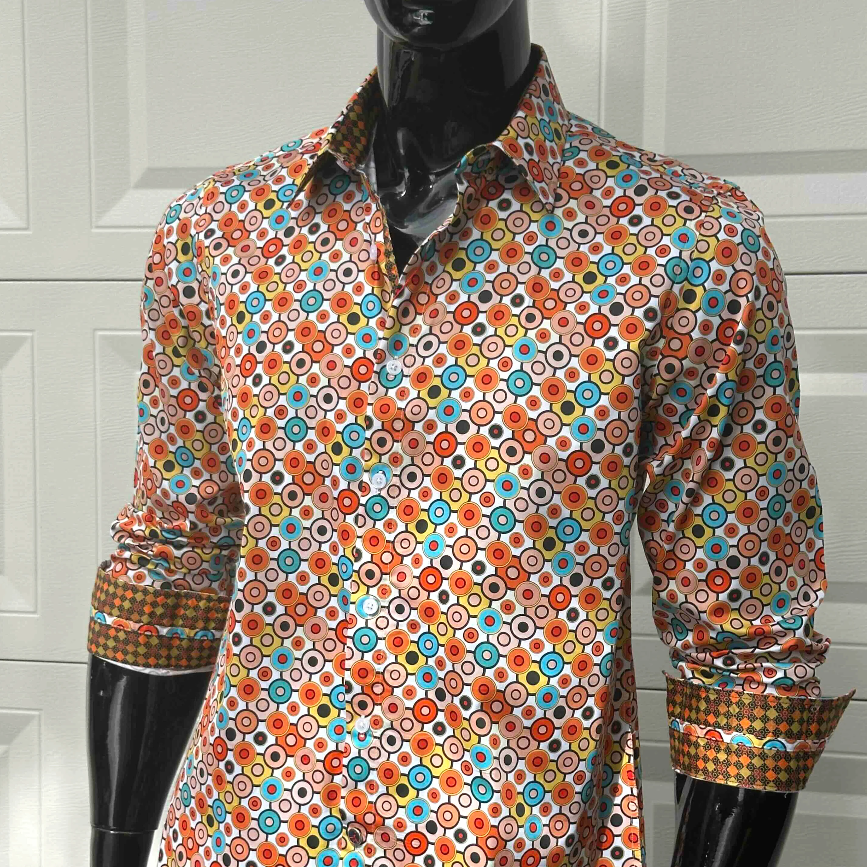 JOHN LENNON Mens Smithy Bridge Long Sleeve Shirt - Multi - Image 11