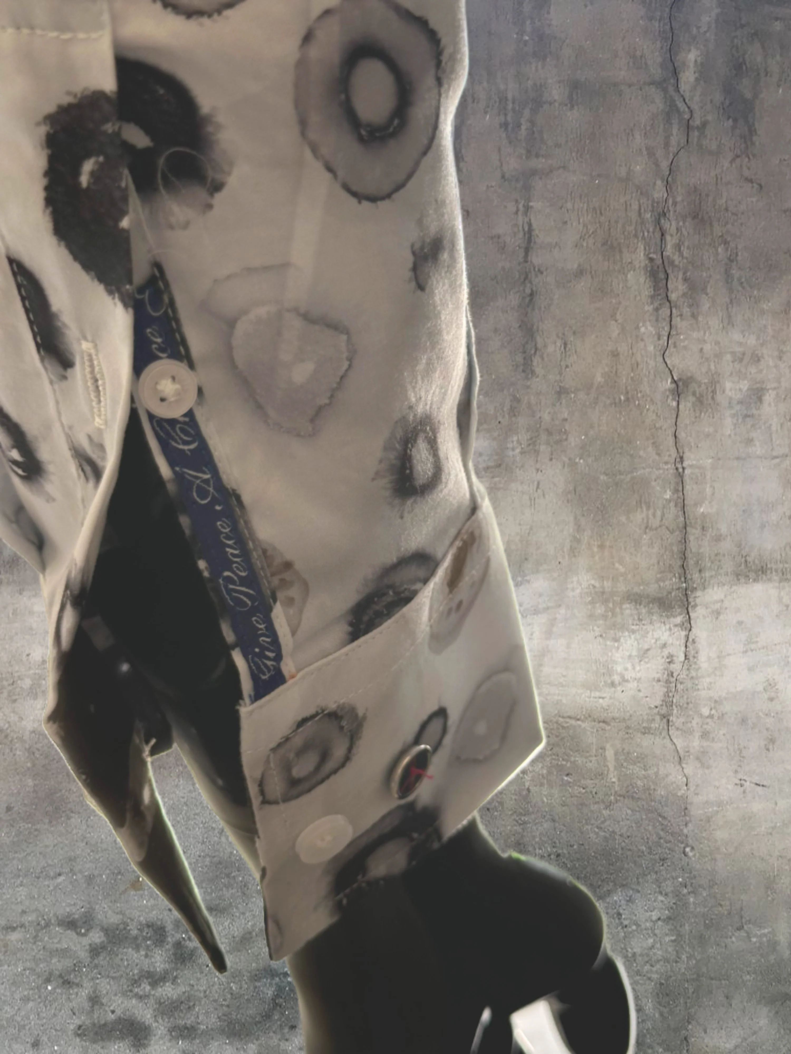 JOHN LENNON Mens Southwold Long Sleeve Shirt - White - Image 12
