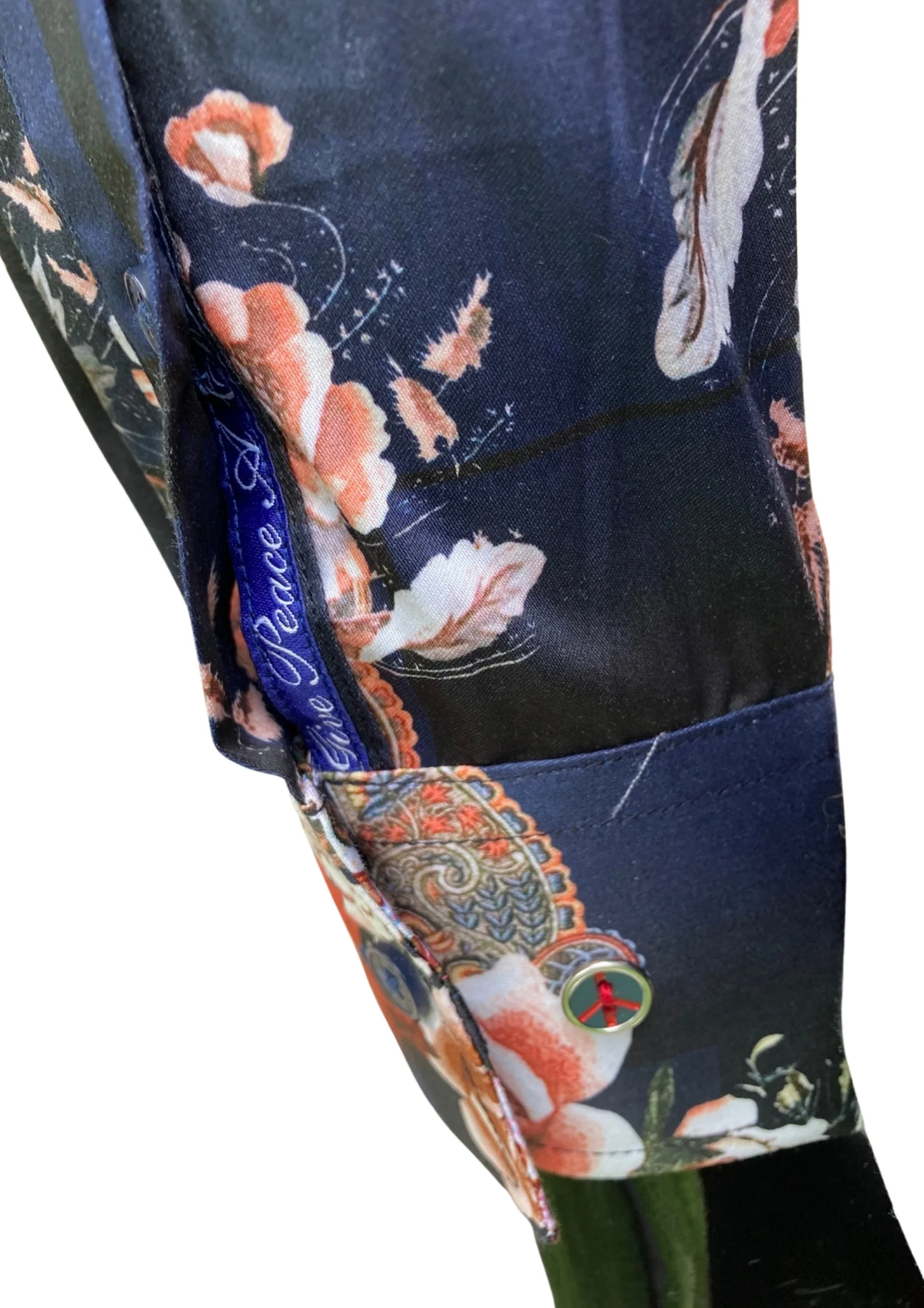 JOHN LENNON Mens Stadford Shirt - Navy - Image 15