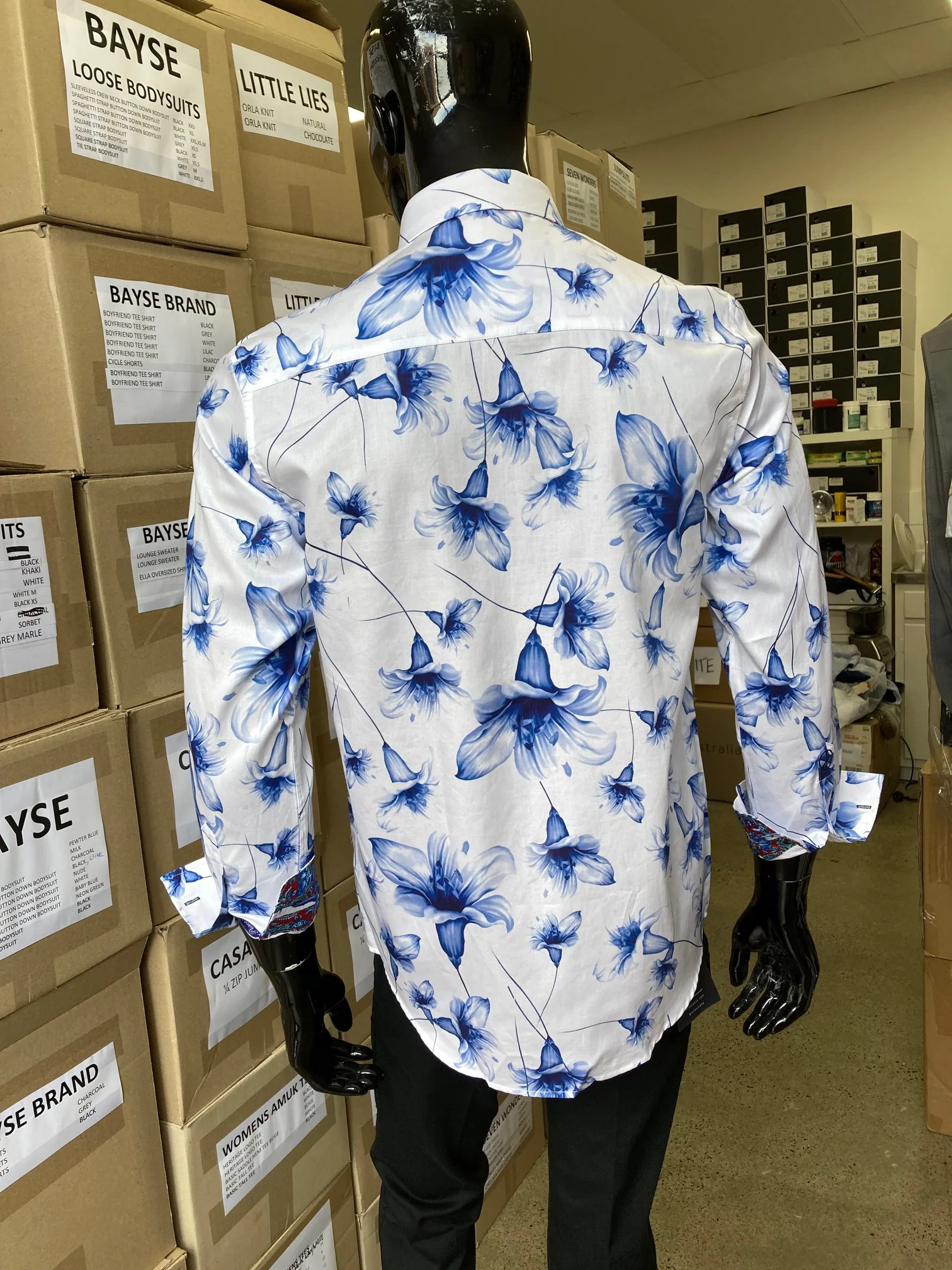 JOHN LENNON Mens Walden Shirt  - White - Image 4