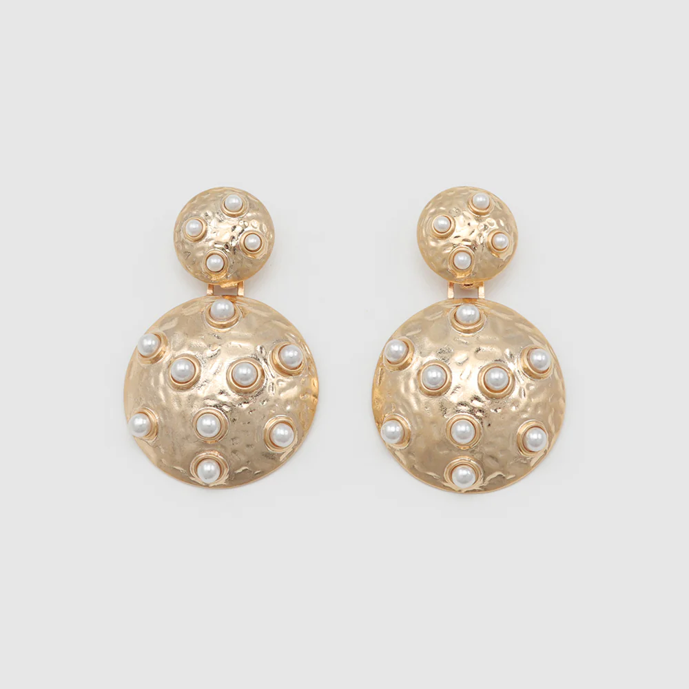 Jolie & Deen Womens PHOEBE EARRINGS GOLD - Image 4