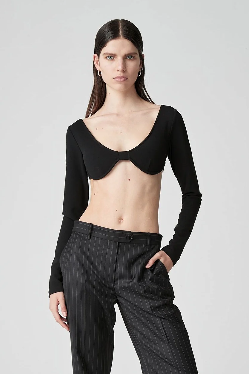 LARA WORTHINGTON x ATOIR Womens 003 Top Black - Image 3
