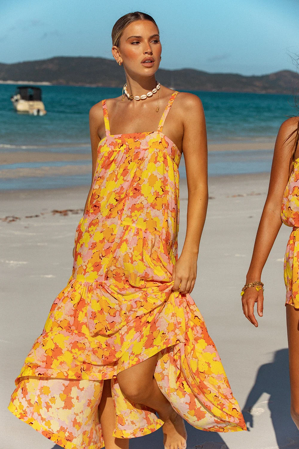 LE SALTY LABEL Womens Freya Sundress - Apero - Image 9