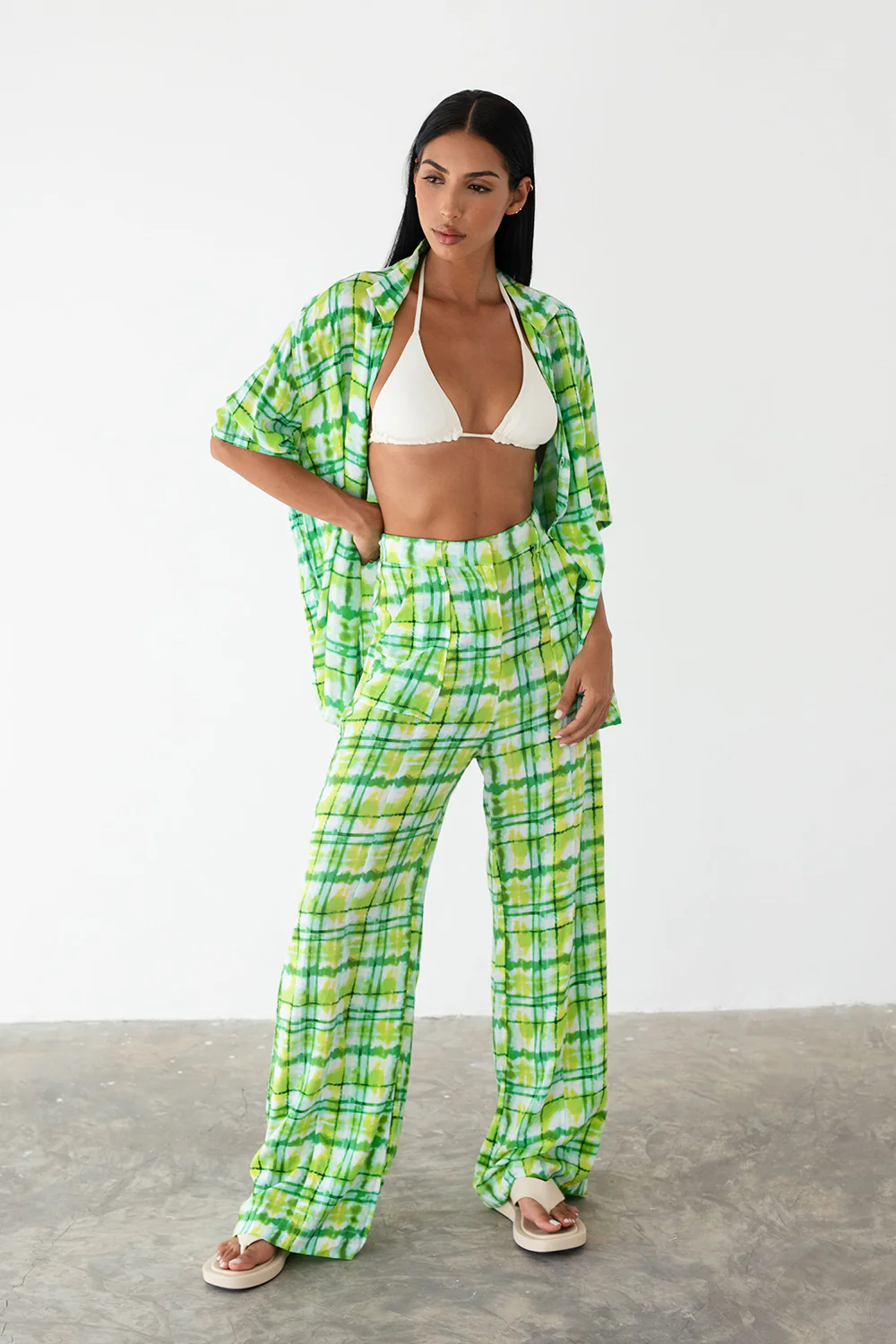 LE SALTY LABEL Womens Skylar Pants - Tropicale - Image 2
