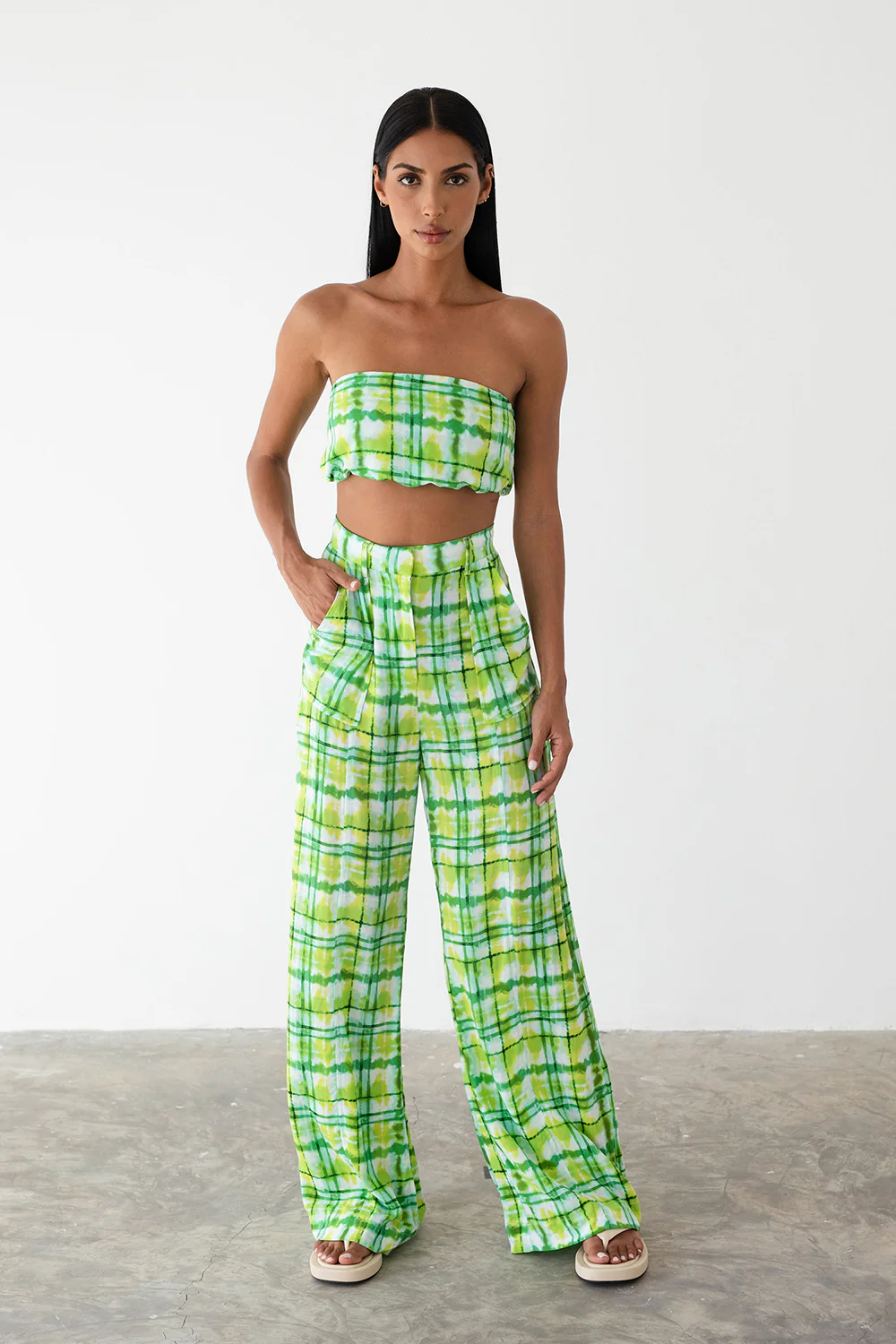 LE SALTY LABEL Womens Skylar Pants - Tropicale - Image 3