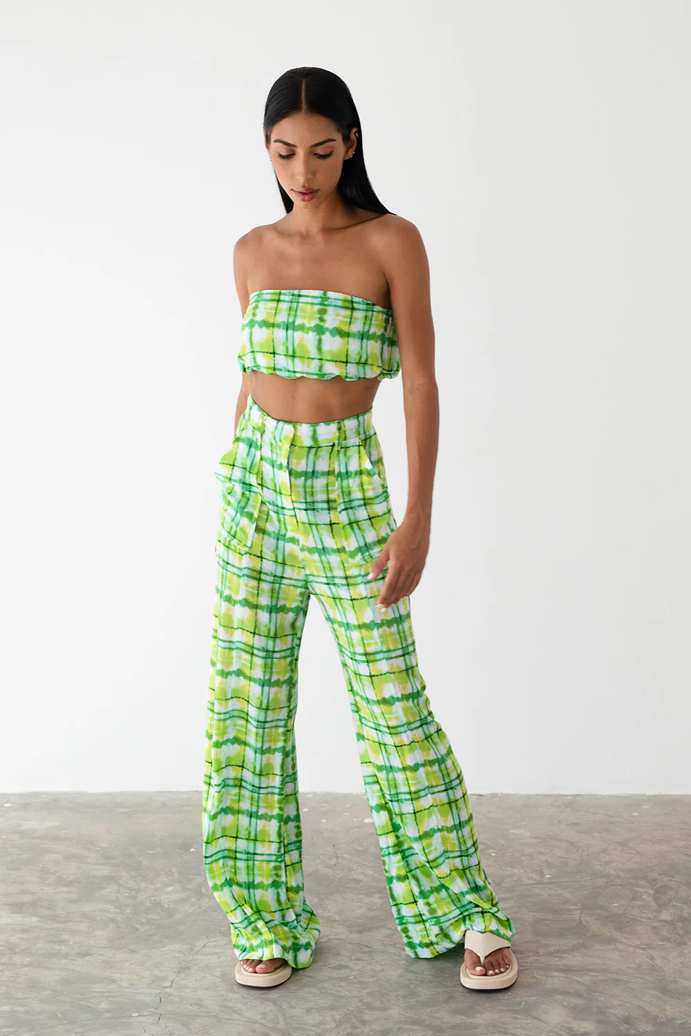 LE SALTY LABEL Womens Skylar Pants - Tropicale - Image 5