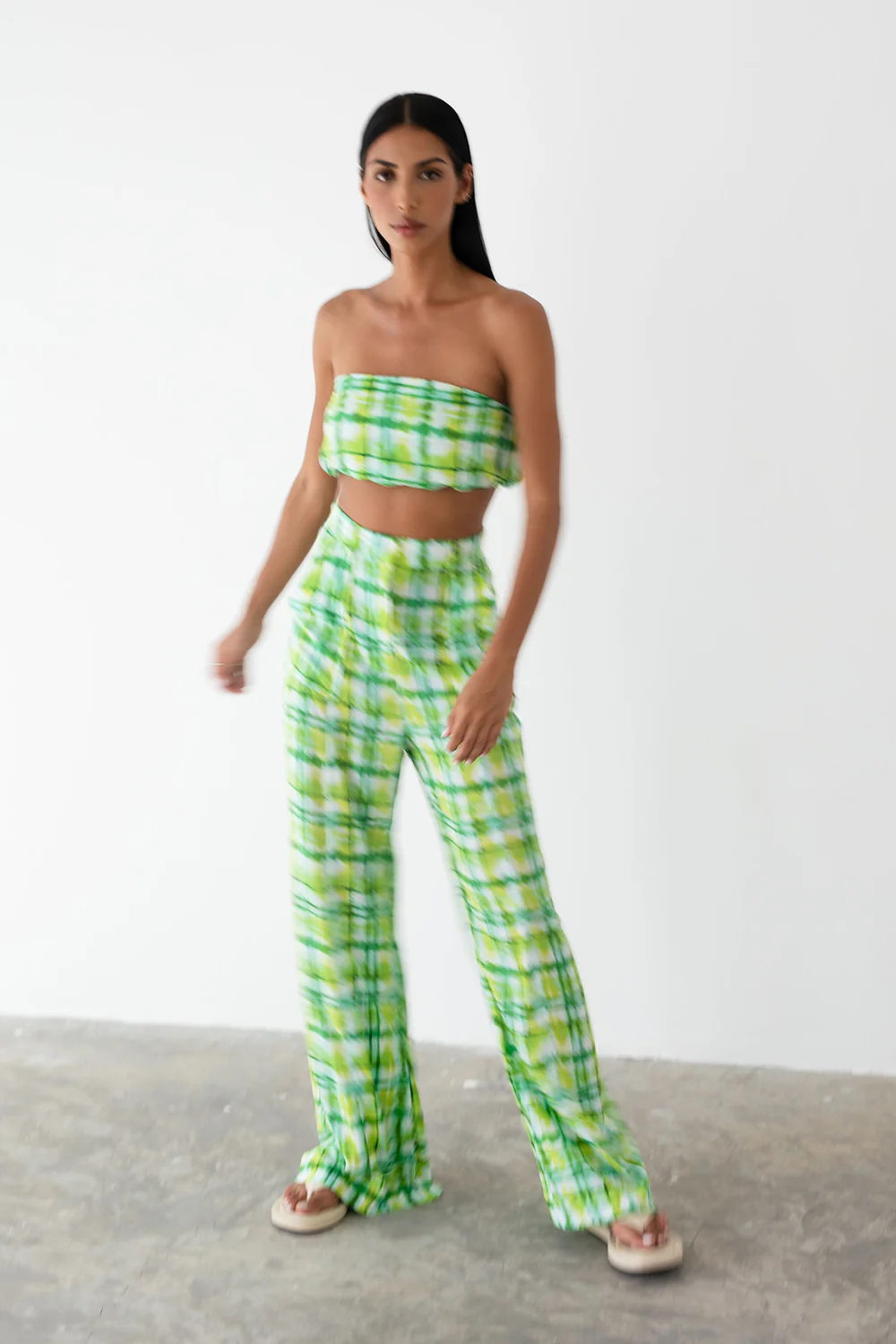 LE SALTY LABEL Womens Skylar Pants - Tropicale - Image 7
