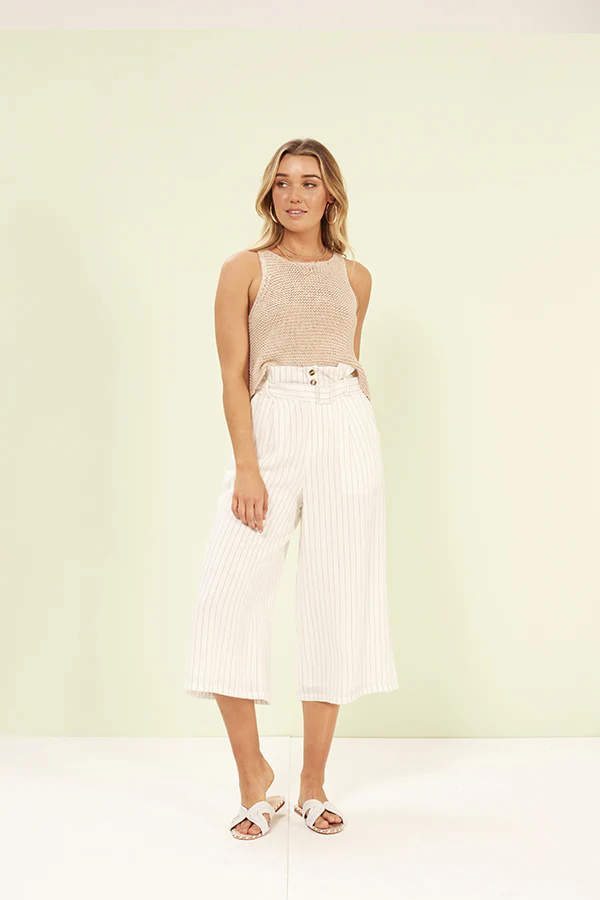 MinkPink FAR & AWAY TANK - NATURAL - Image 4