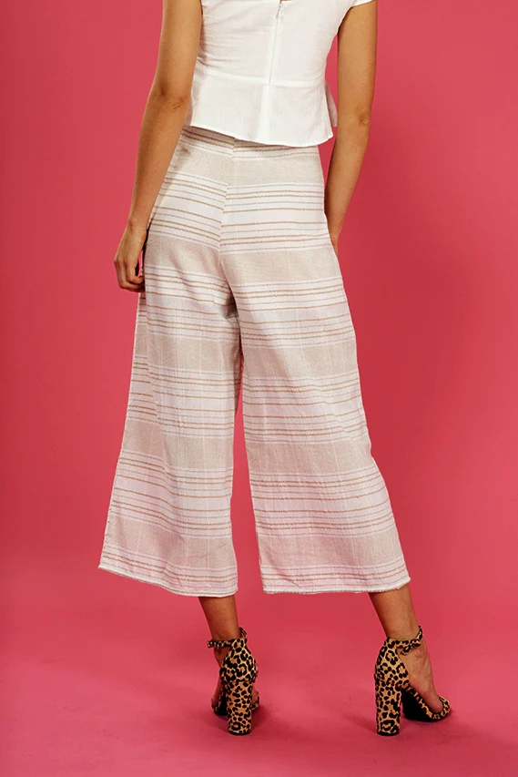 MinkPink WOMENS AU NATURALE PANT - NATURAL - Image 14