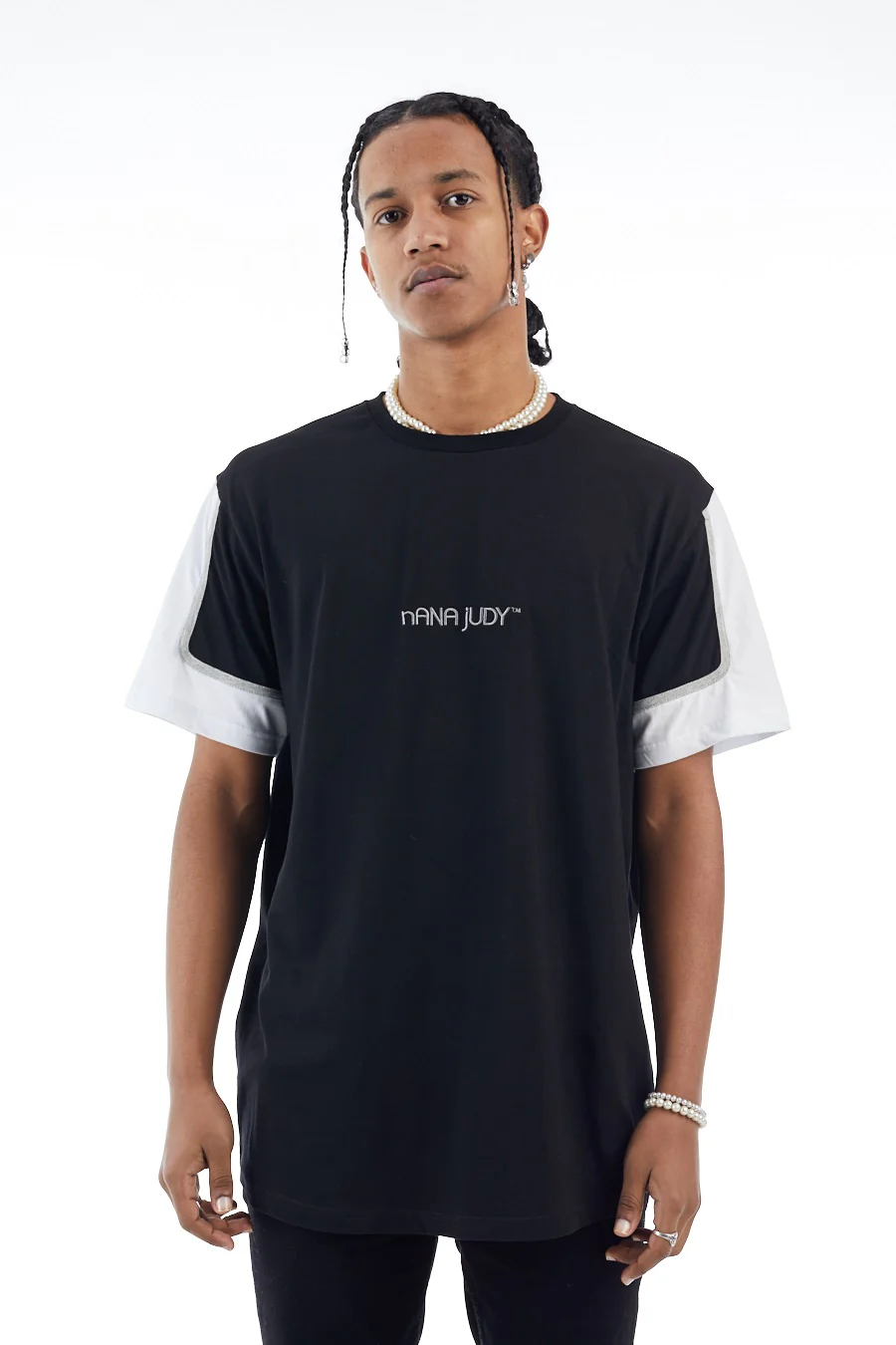 nANA jUDY Mens Manor Tee Black - Image 4