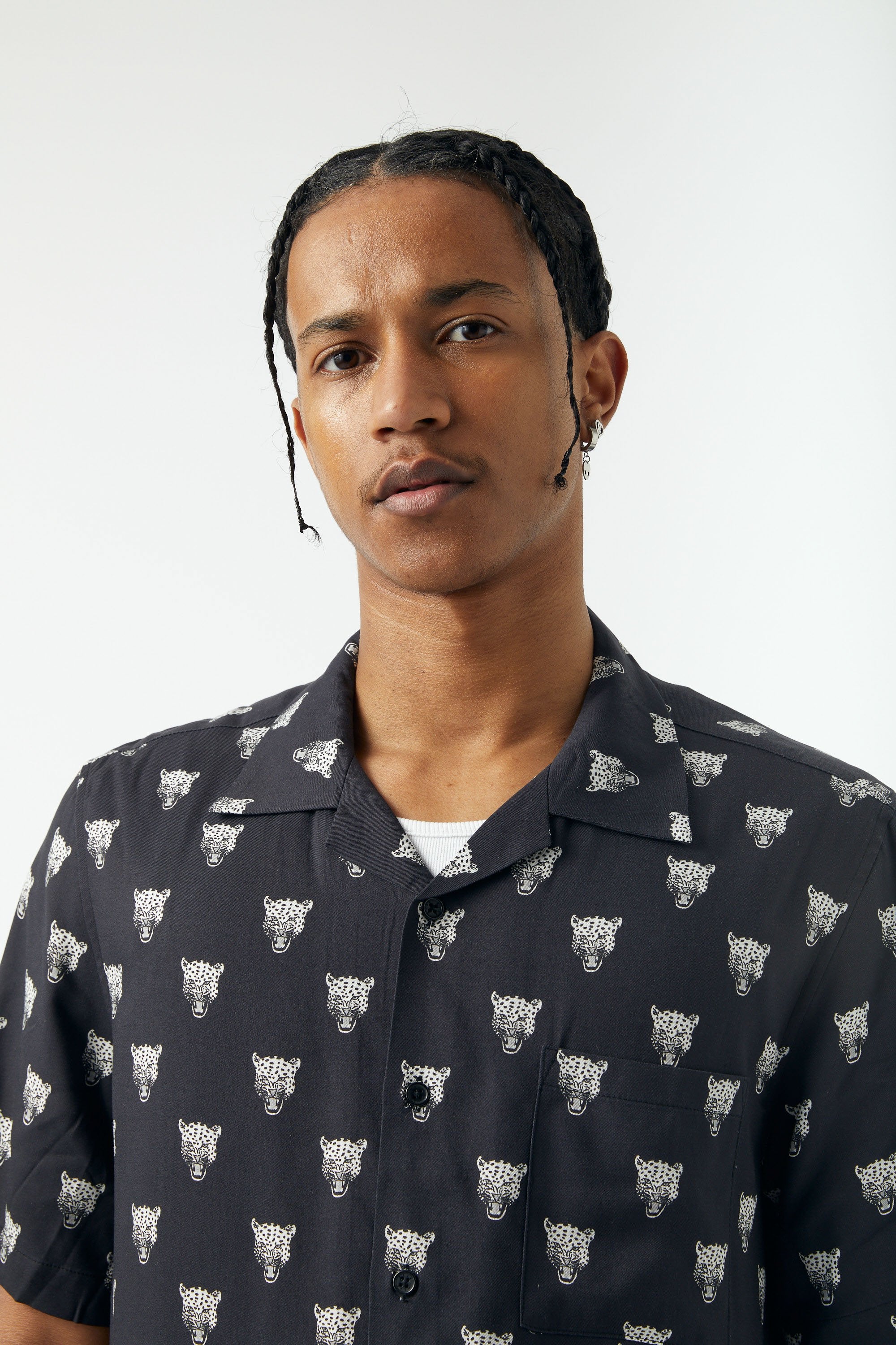 NEUW Mens Teodoruk Art Shirt 3 - Black Art - Image 6