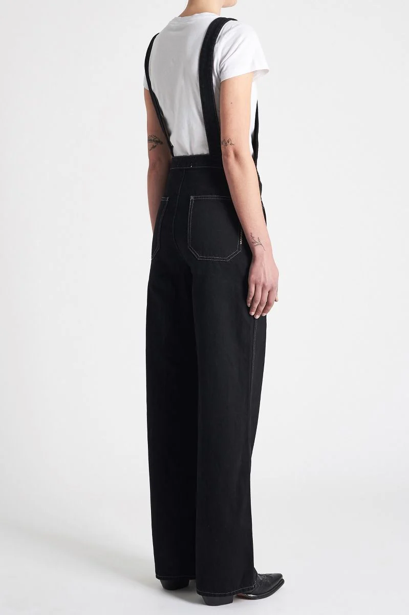 Neuw WOMENS DEMI OVERALL ZERO BLACK - Image 3
