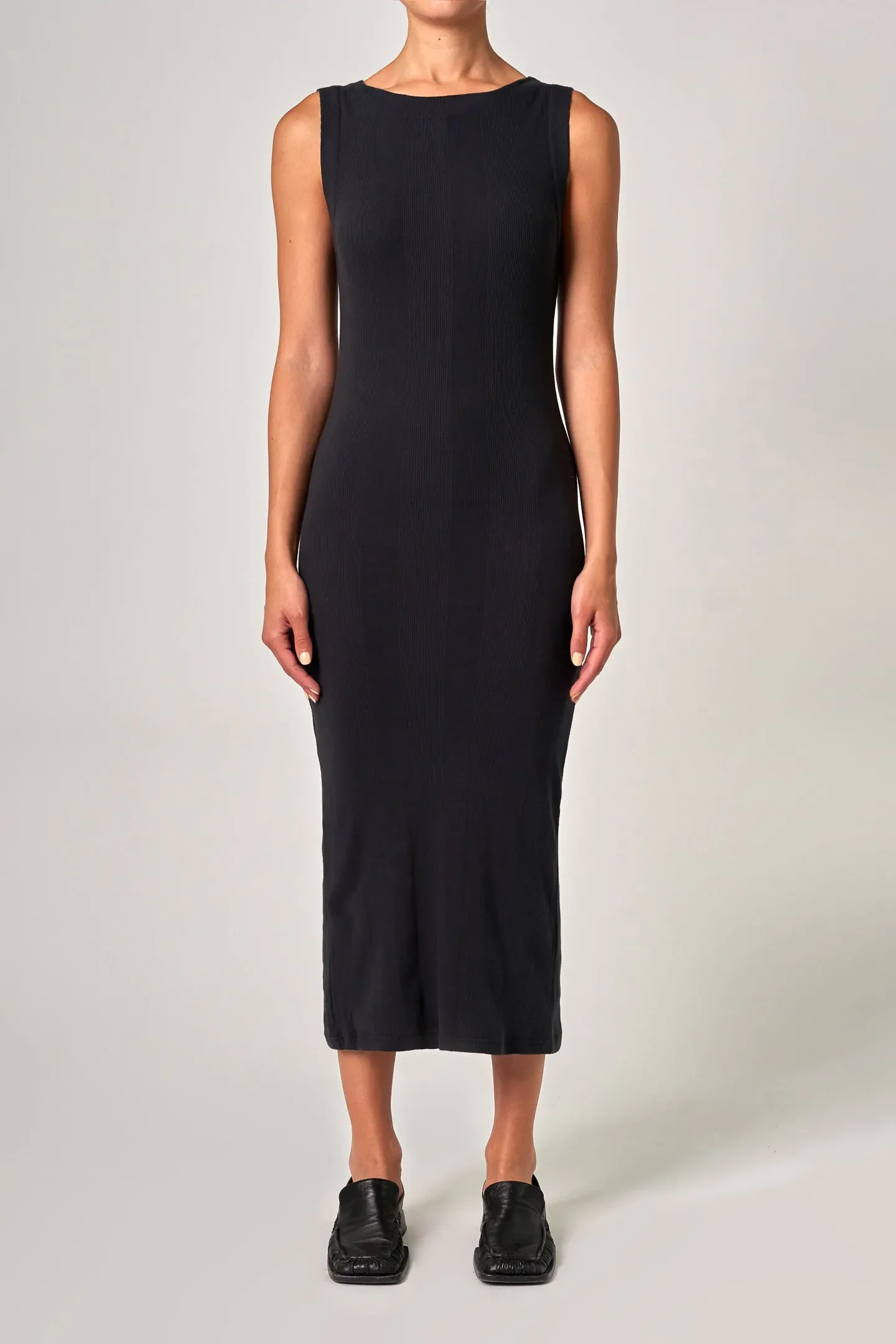 NEUW Womens Frenchie 90's Maxi Dress - Black - Image 2