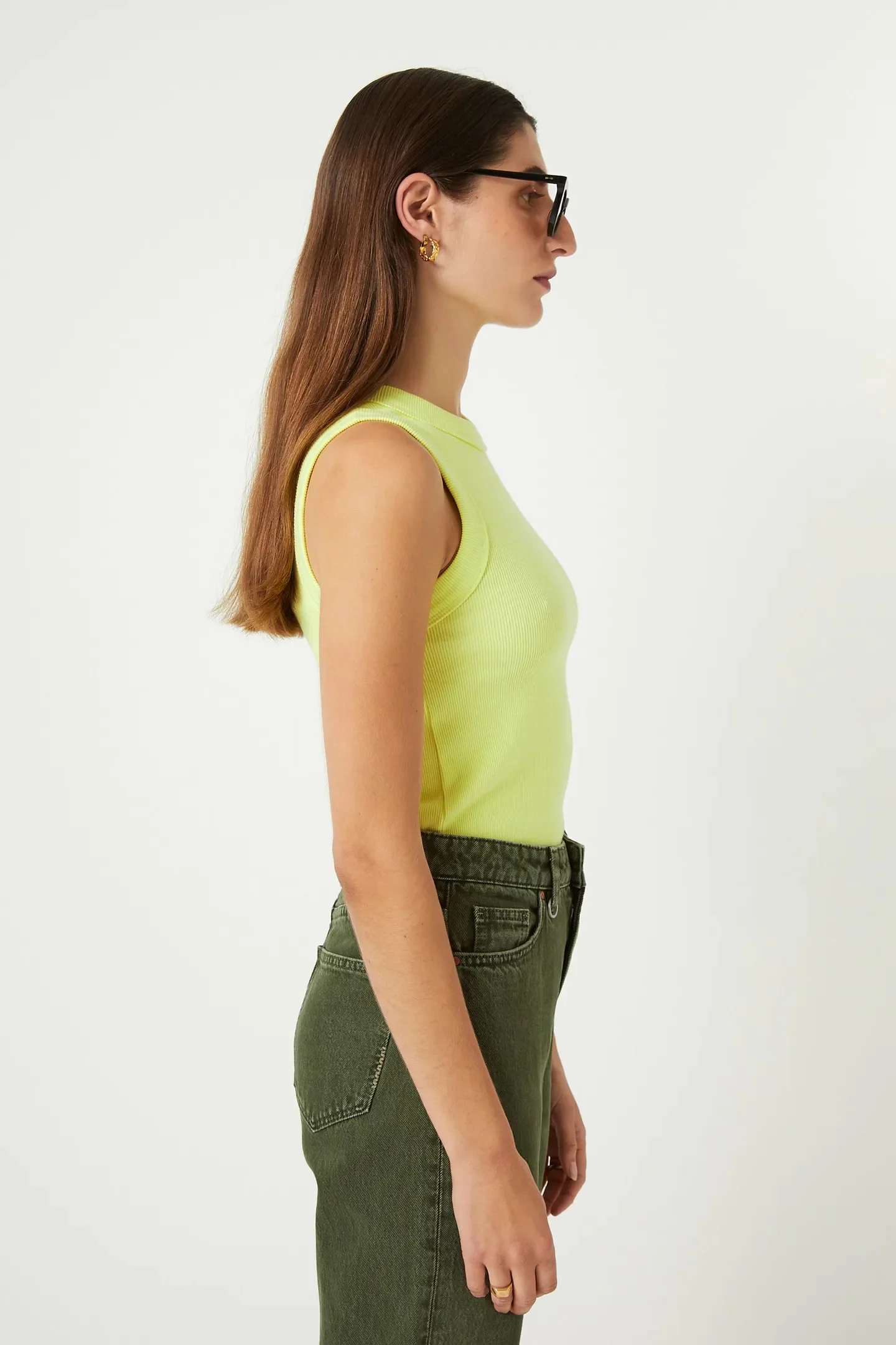 NEUW Womens Jonesy Singlet Sherbet - Image 6