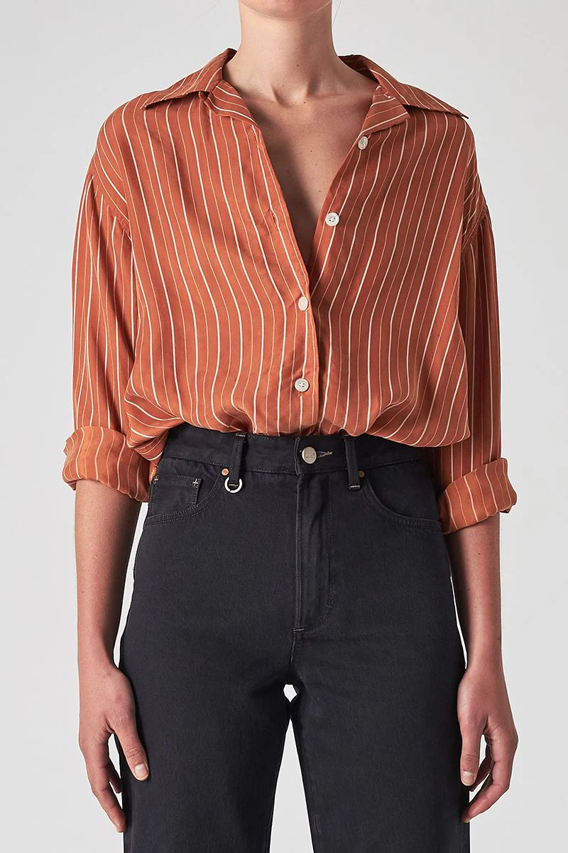 Neuw WOMENS RUSTY SHIRT COGNAC - Image 3