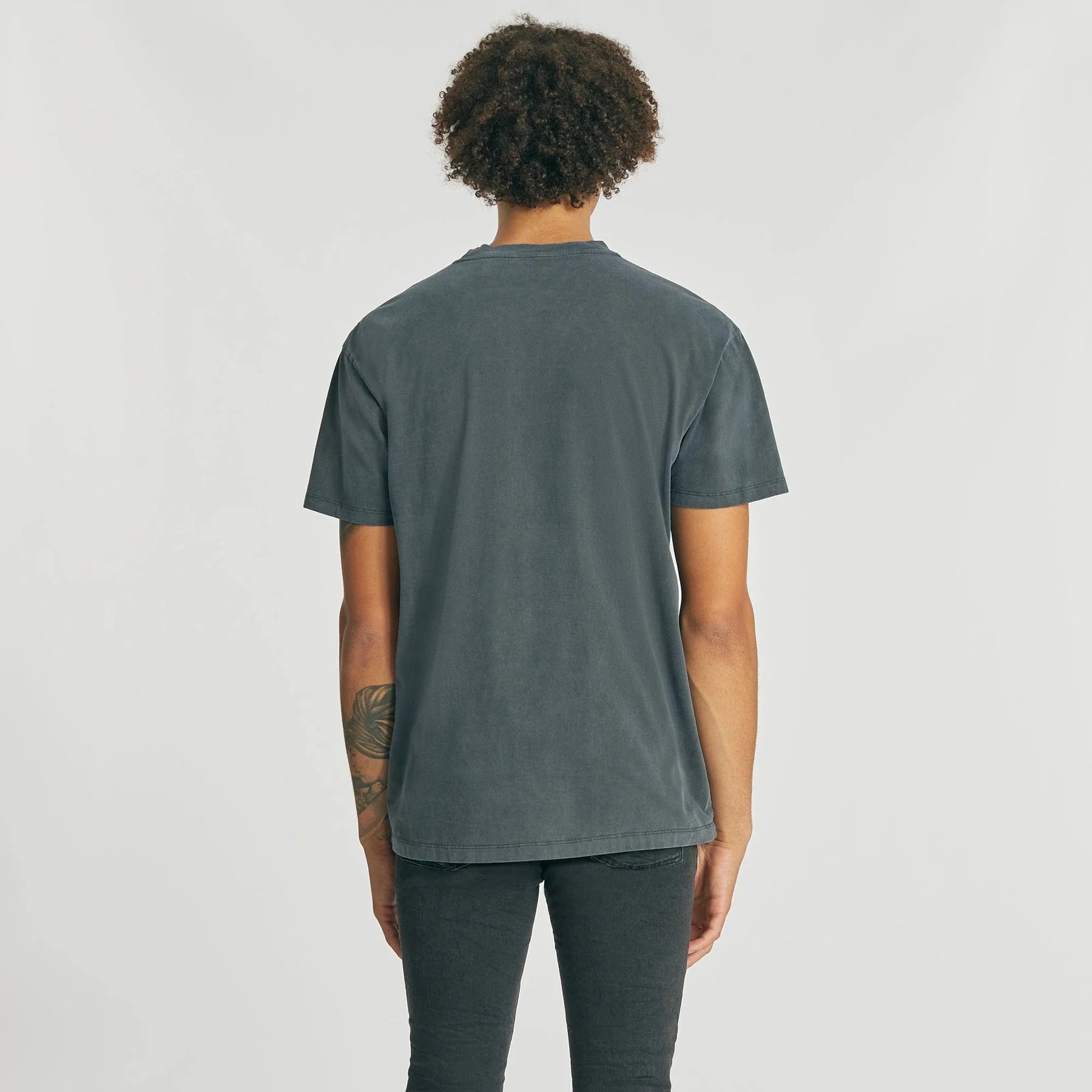 NOMADIC PARADISE Mens Moonlight Standard Tee Pigment Asphalt - Image 5