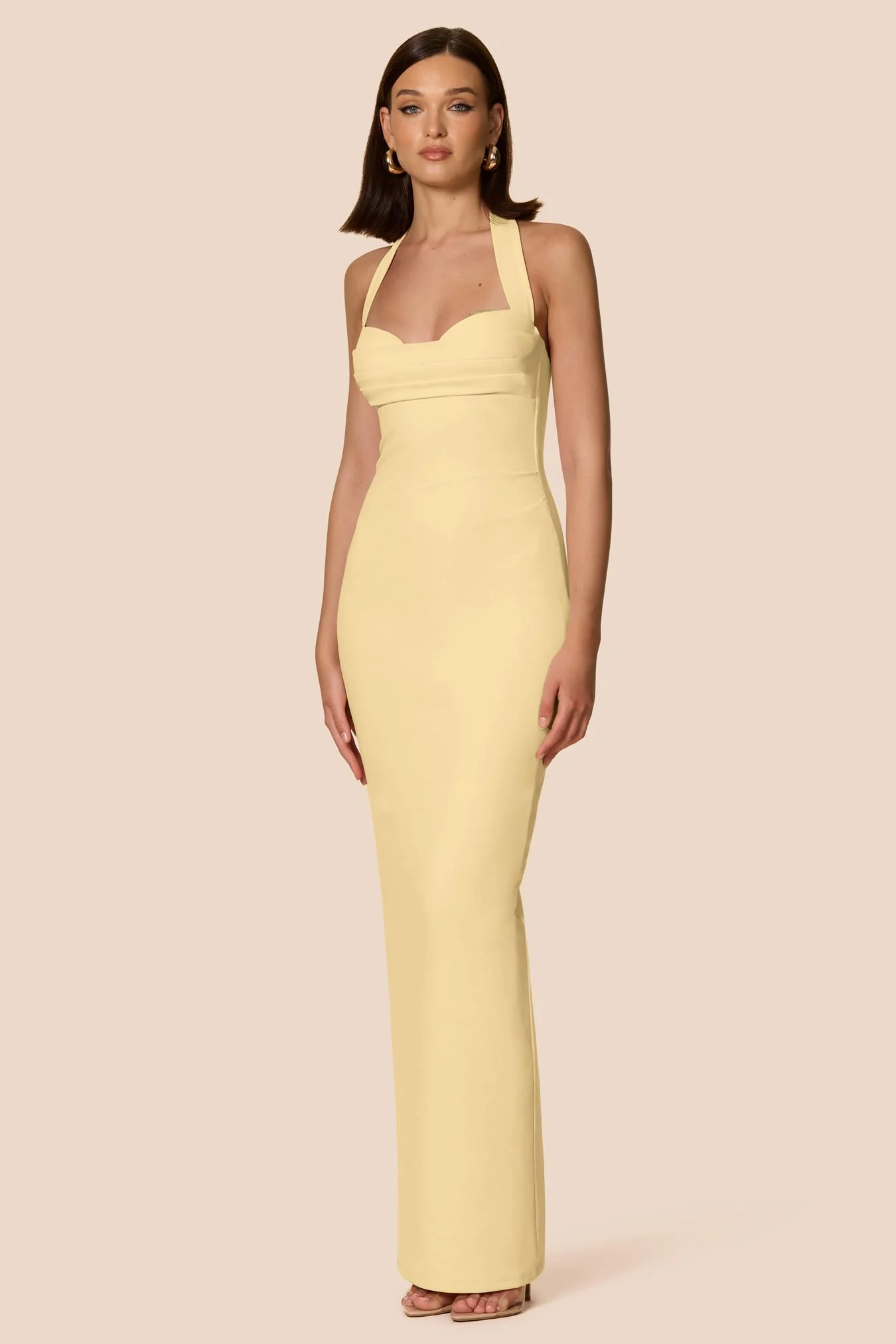 NOOKIE Womens Lottie Gown in Butter - Image 3