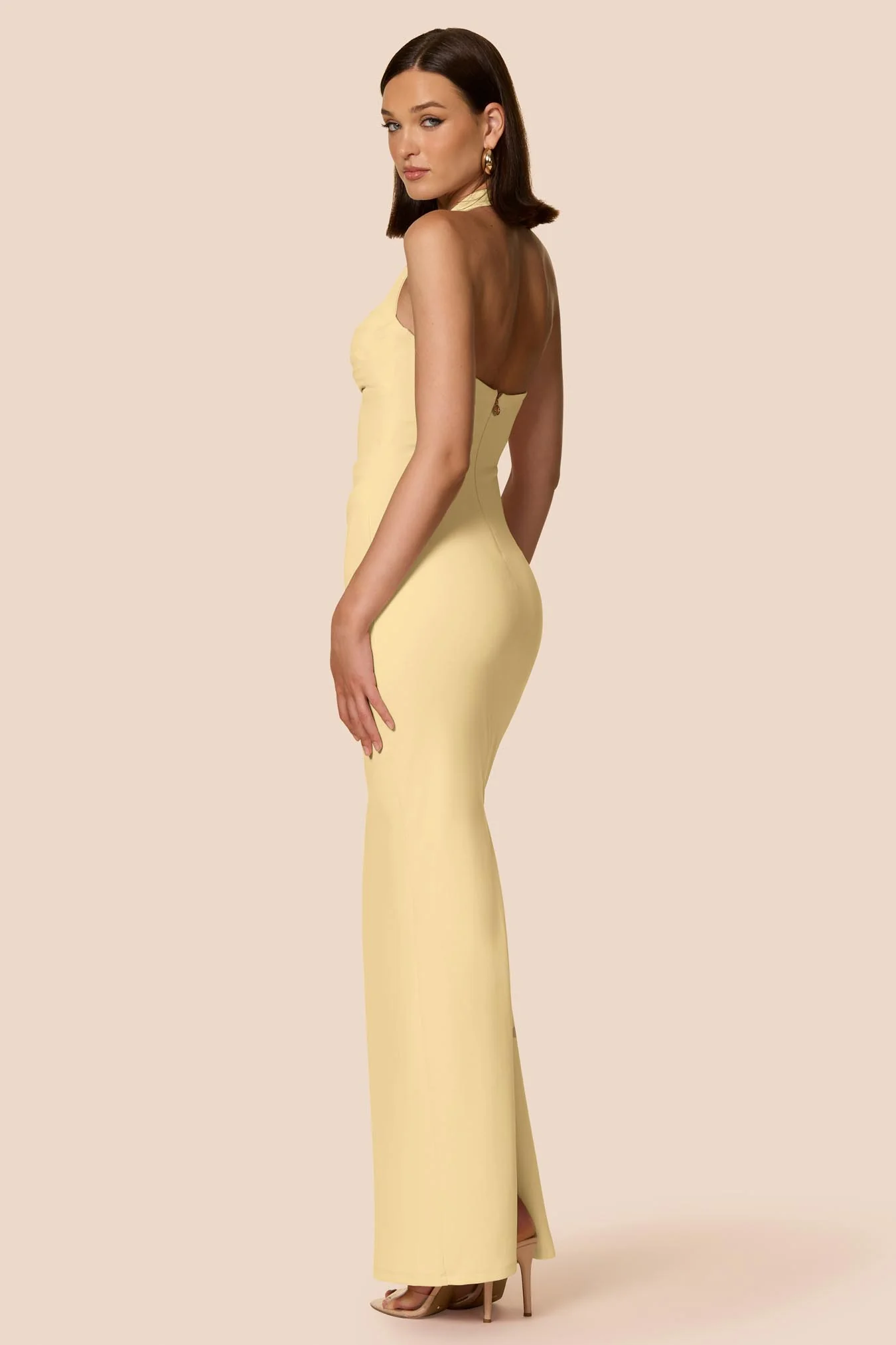 NOOKIE Womens Lottie Gown in Butter - Image 4