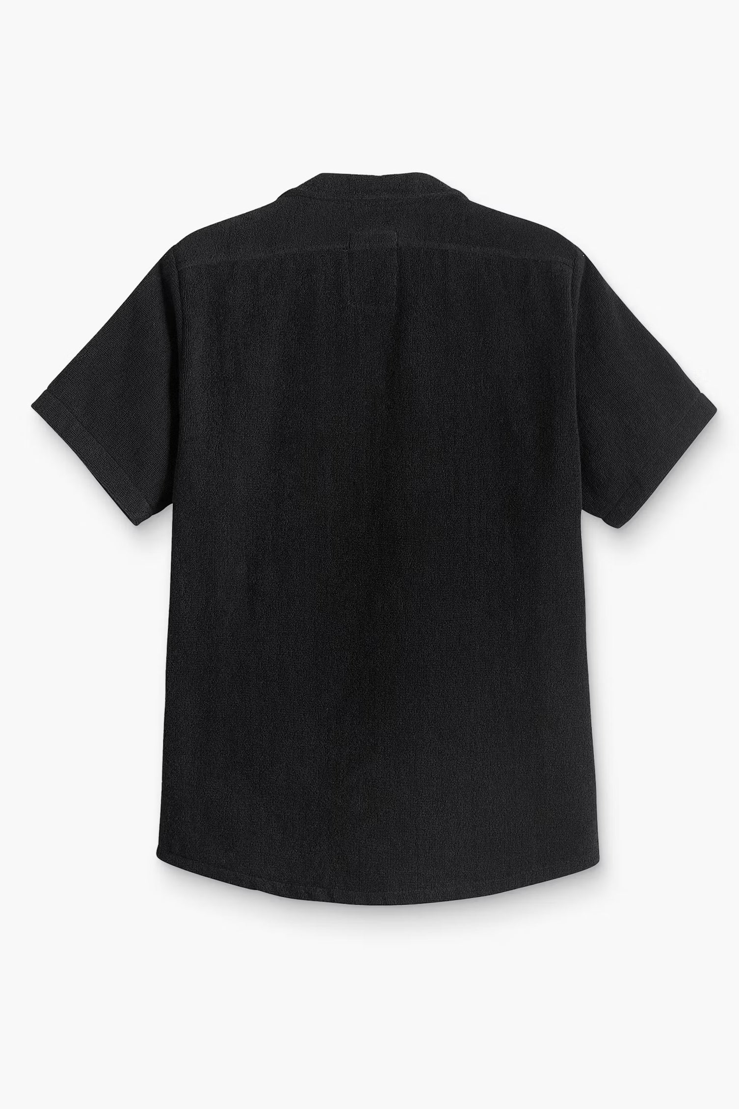 OAS Mens Cuba Terry Shirt in Black - Image 3
