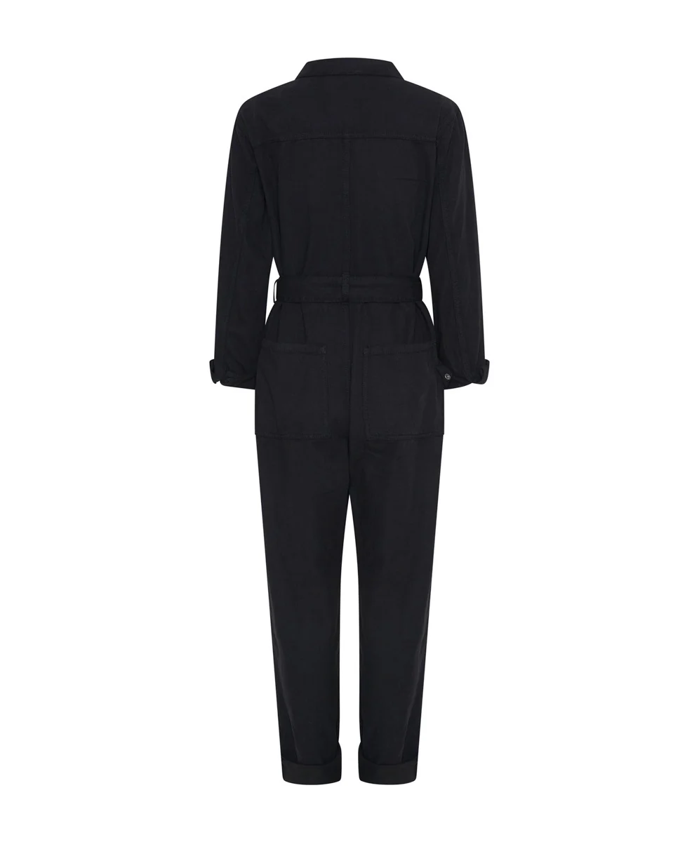 ONE TEASPOON Womens Black Claudia Overall - Image 9