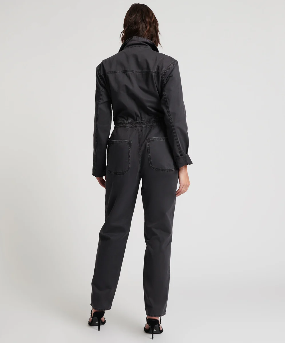 ONE TEASPOON Womens Black Olivia Overall - Image 3